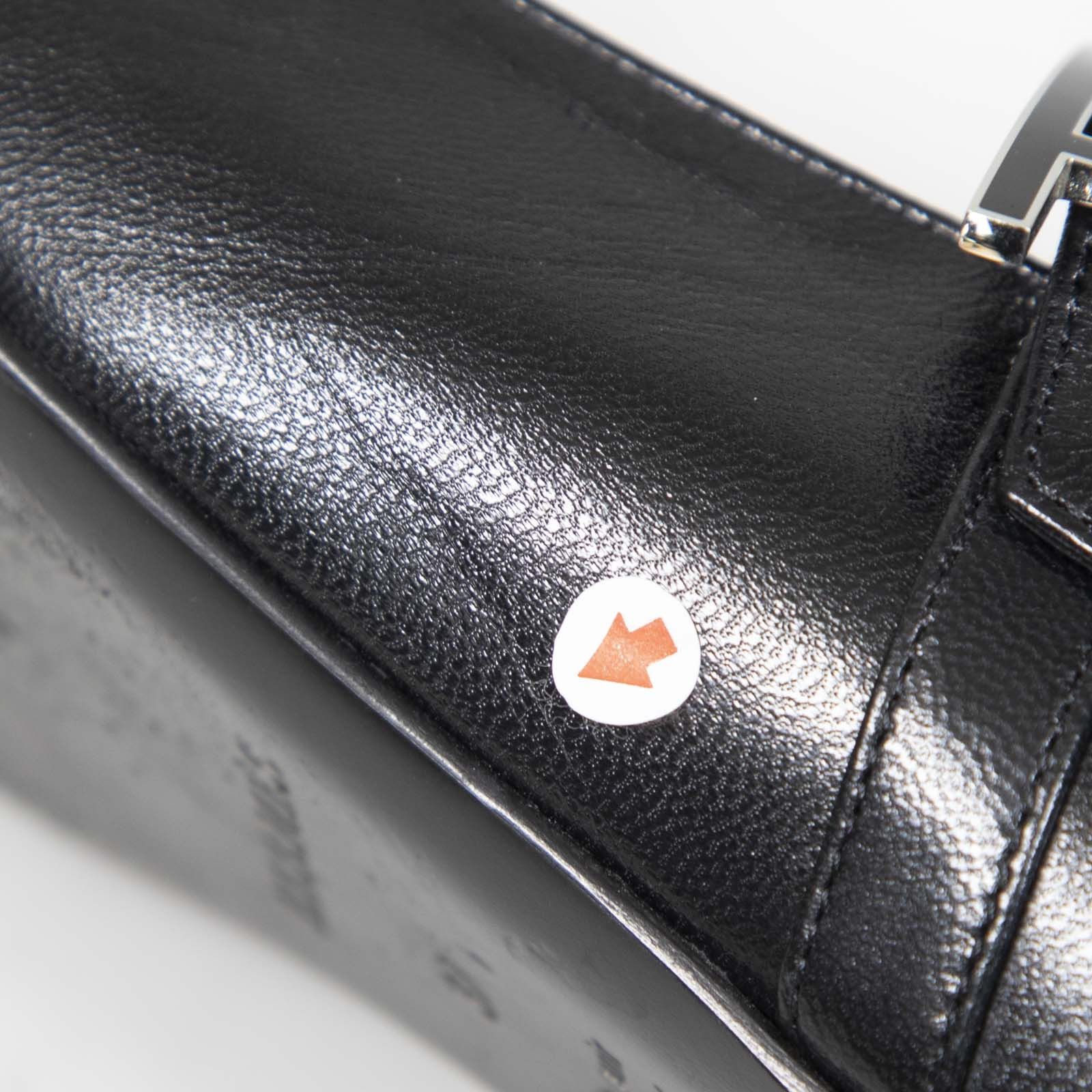 Hermes Black Leather Jane Ballet Flats Size US 7 / IT 37 - 10 Thumbnail