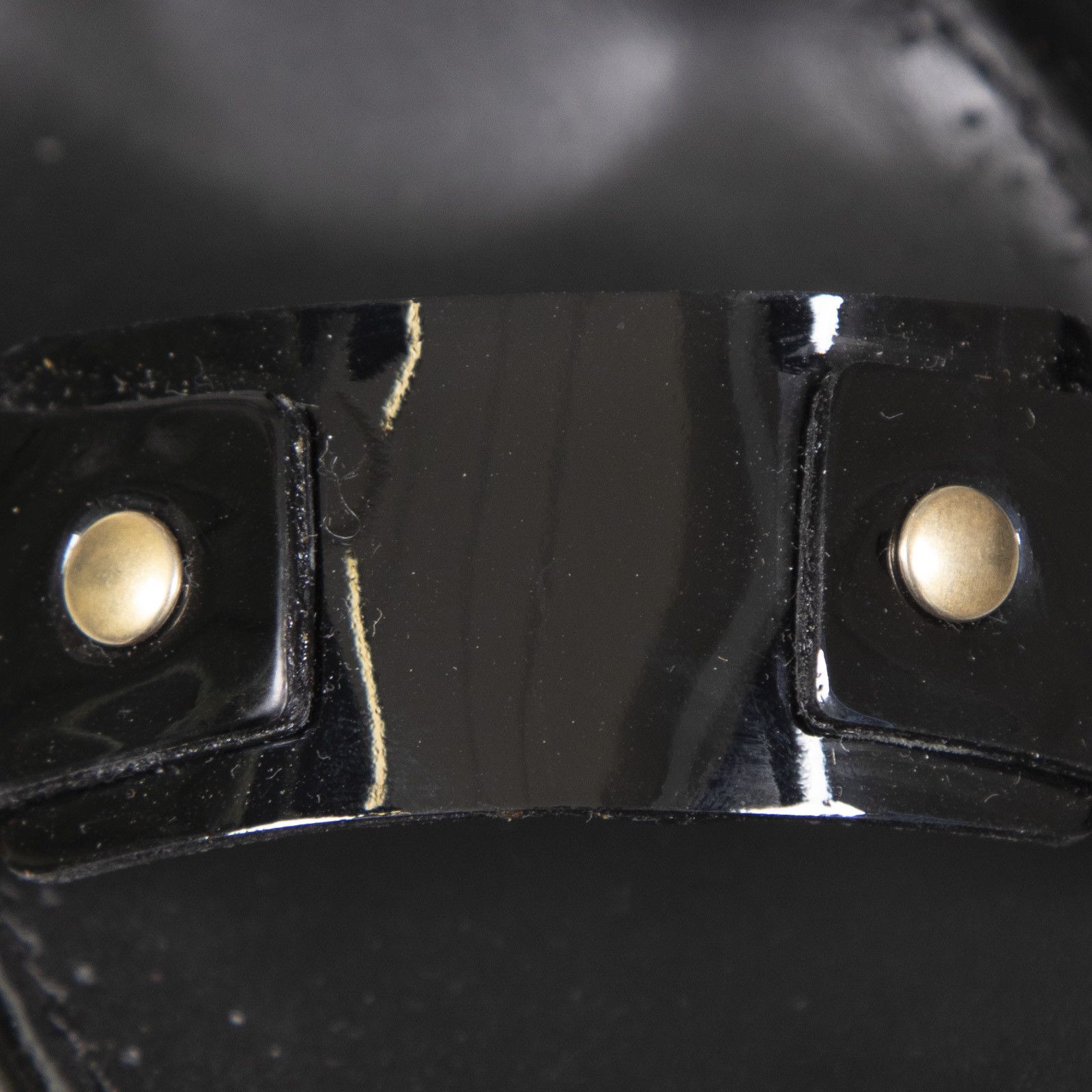 Saint Laurent Paris Black Patent Platform Heels Size US 10 / IT 40 - 6 Thumbnail