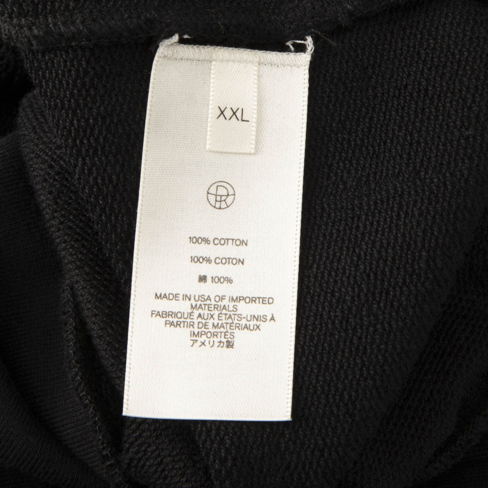The Row Black Long Sleeve Hoodie Size XXL / US 16-18 / IT 52-54 - 5 Thumbnail