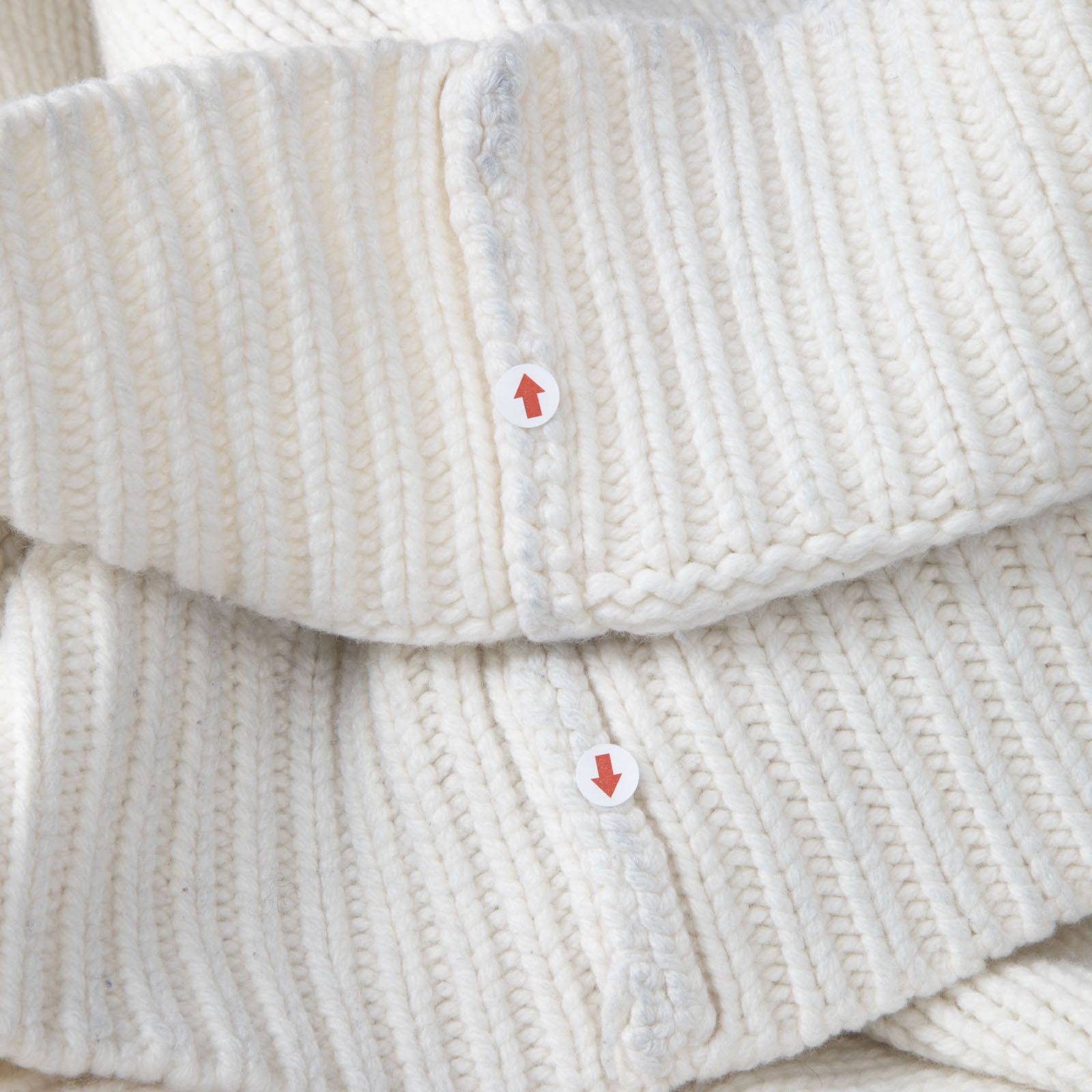 The Row White Merino Wool V-Neck Knit Jumper Size XL / US 12-14 / IT 48-50 - 5 Thumbnail