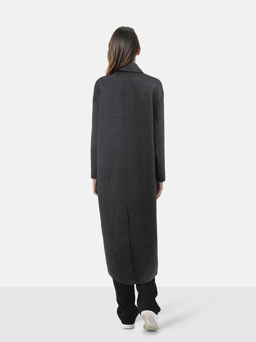 Toteme Grey Wool Doublé Car Coat Size M / US 6-8 / IT 42-44 - 2 Thumbnail