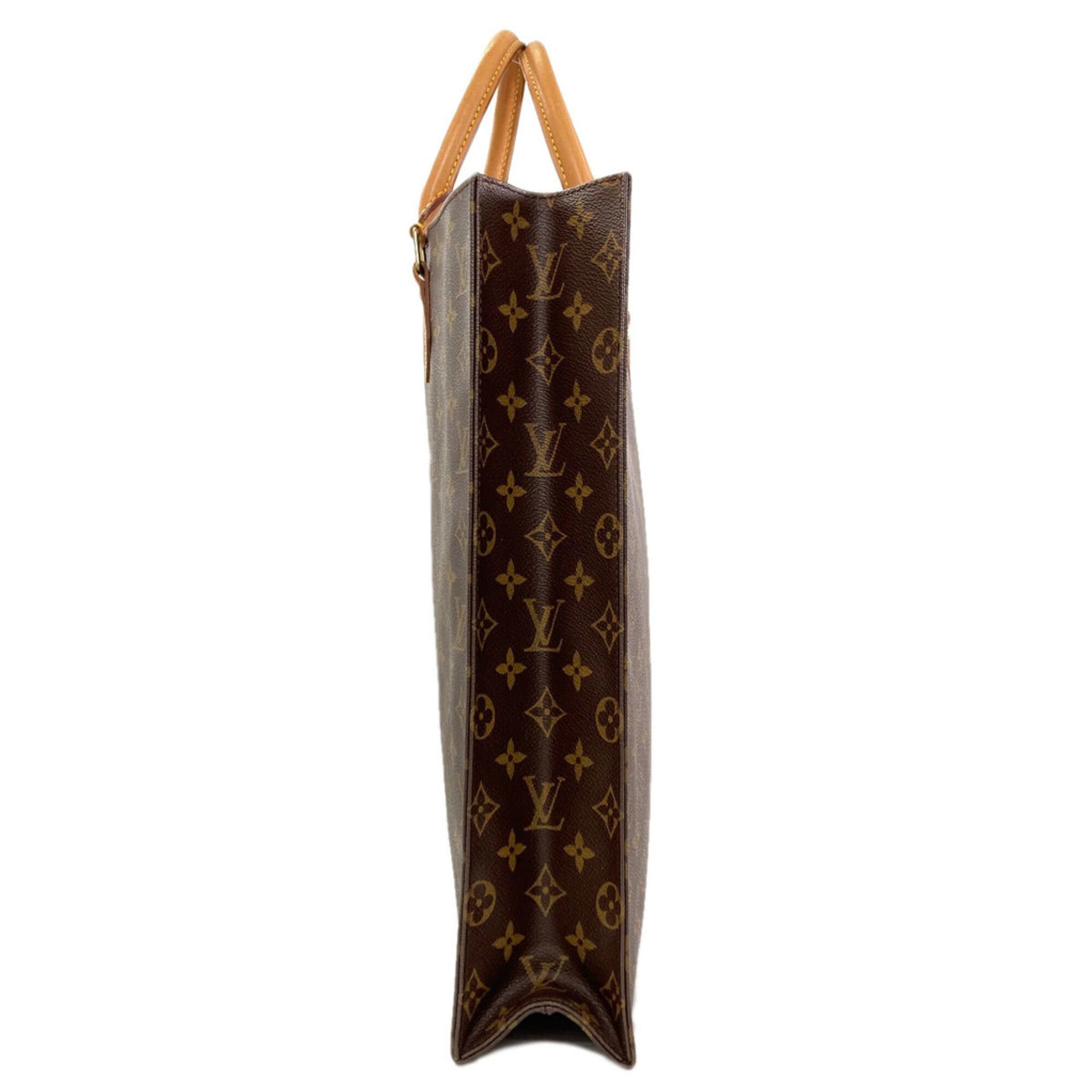 Louis Vuitton Louis Vuitton M51140 Sac Plat Tote Bag, Monogram Canvas, Women's LOUIS VUITTON Size ONE SIZE - 3 Thumbnail
