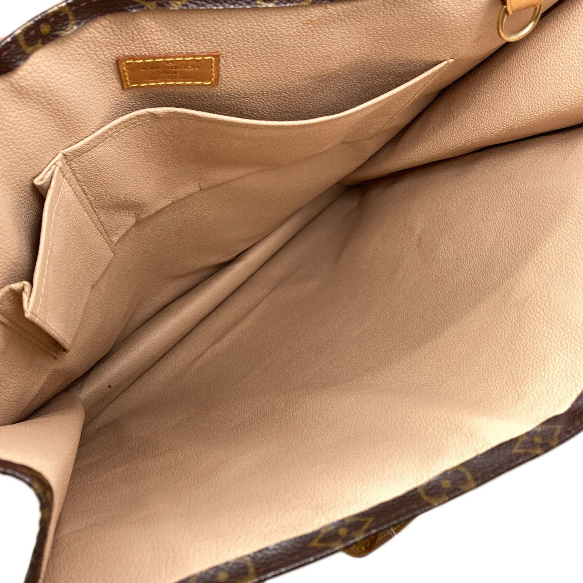 Louis Vuitton Louis Vuitton M51140 Sac Plat Tote Bag, Monogram Canvas, Women's LOUIS VUITTON Size ONE SIZE - 5 Thumbnail