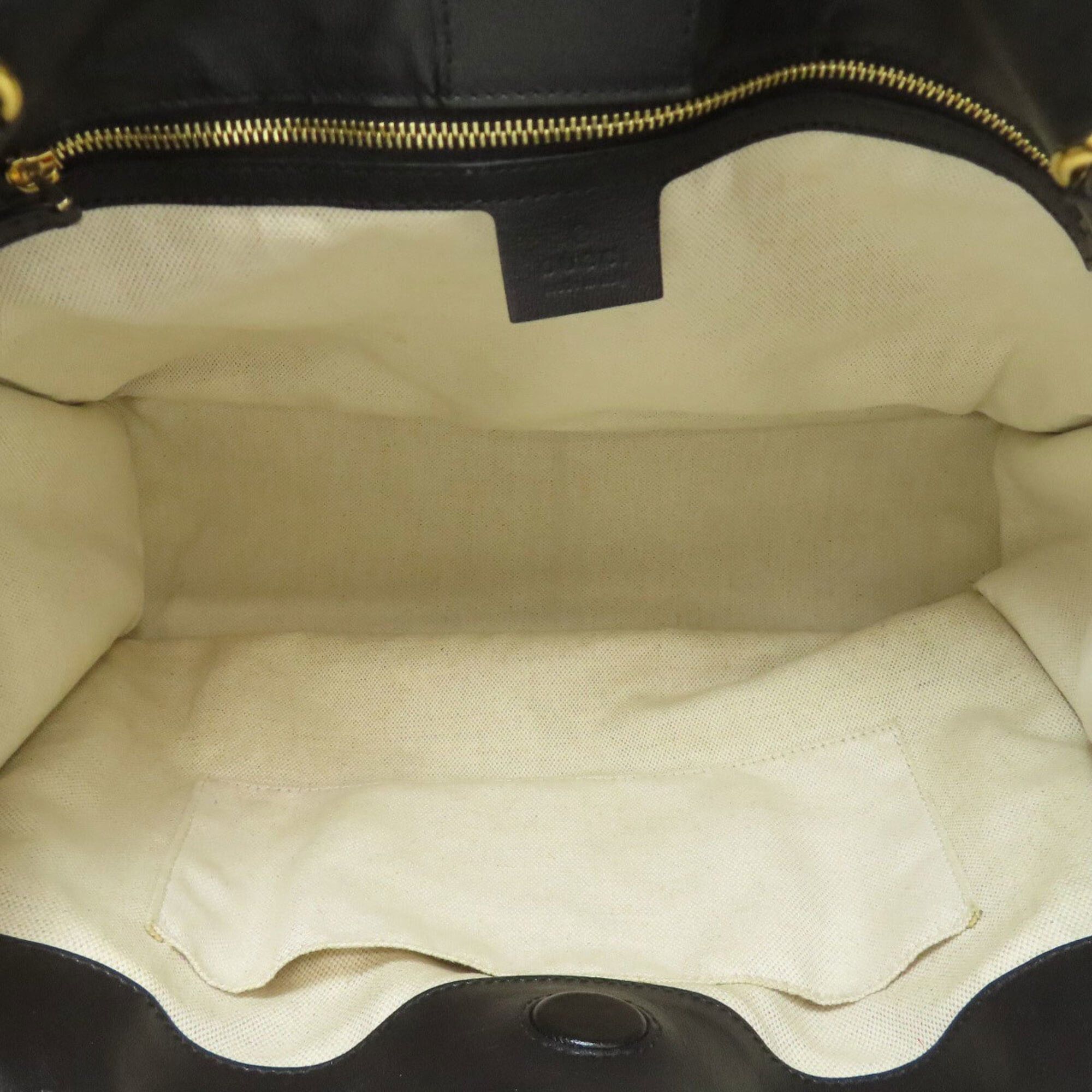 Gucci Gucci 623694 Horsebit Tote Bag Leather Women's GUCCI Size ONE SIZE - 5 Thumbnail