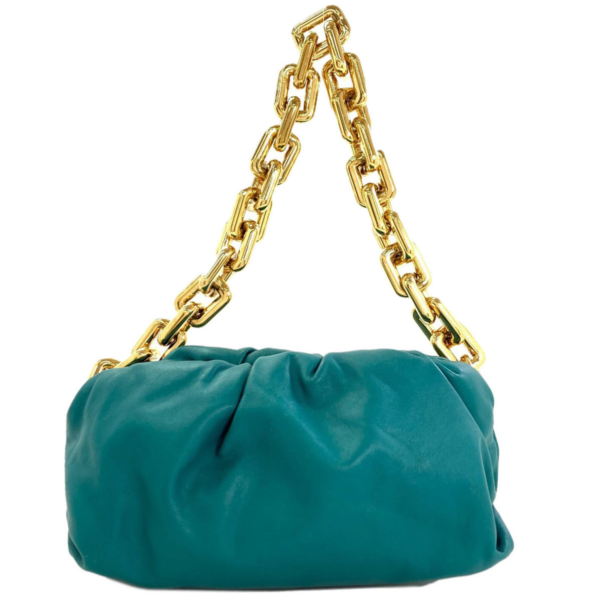 Bottega Veneta Bottega Veneta One-Shoulder Chain Shoulder Bag, Calfskin, Women's. Size ONE SIZE - 2 Thumbnail