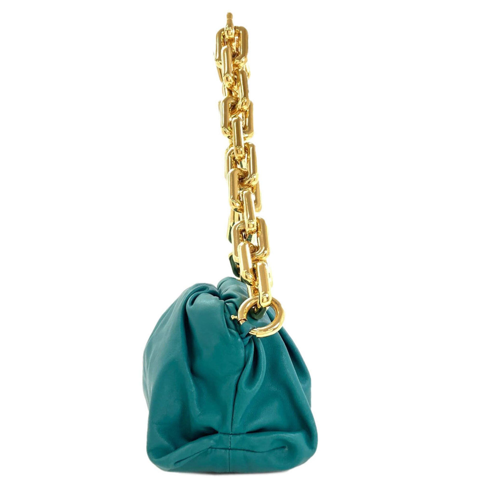 Bottega Veneta Bottega Veneta One-Shoulder Chain Shoulder Bag, Calfskin, Women's. Size ONE SIZE - 3 Thumbnail