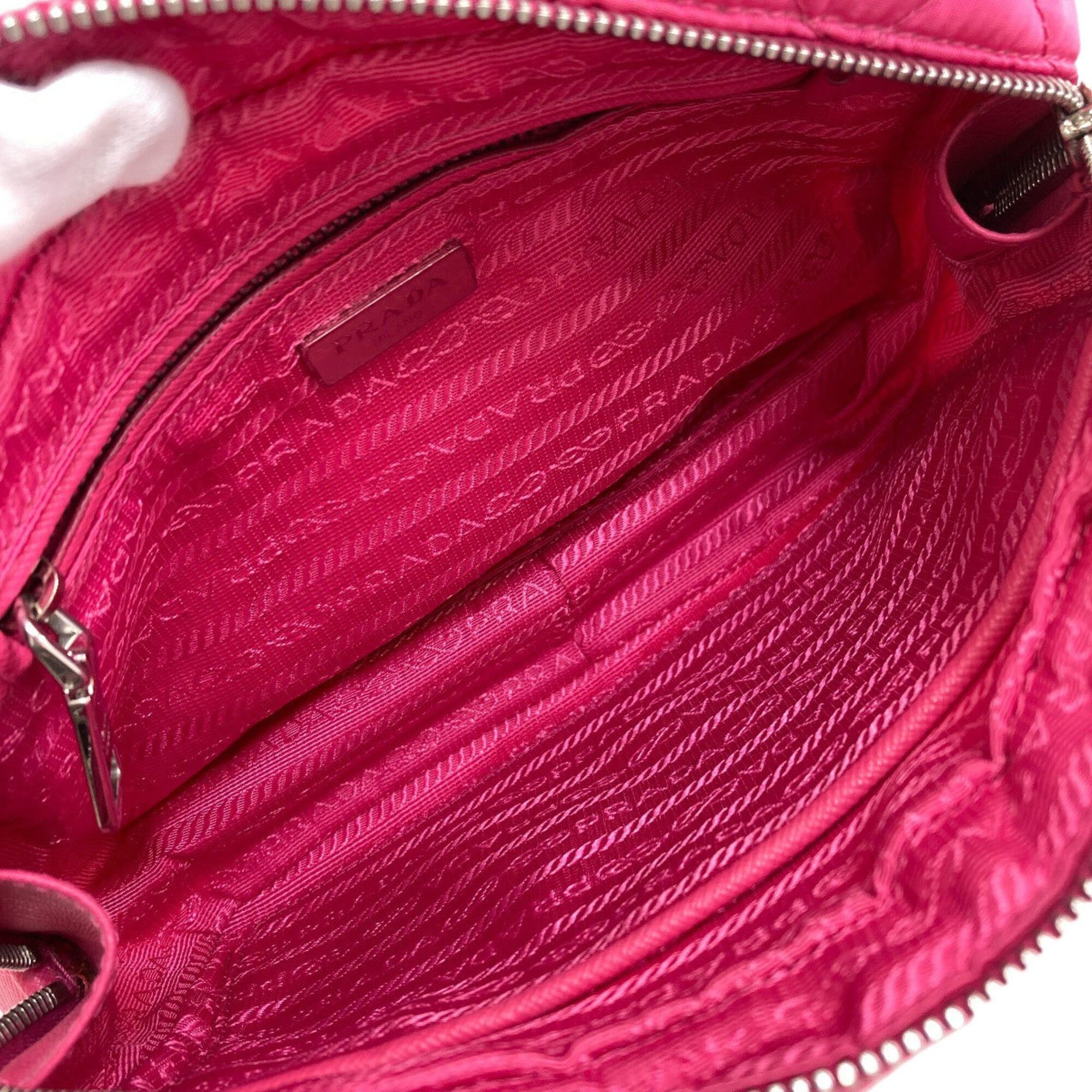 Prada Prada Tessuto Inpunto 2-Way Shoulder Bag, Nylon, Women's PRADA Size ONE SIZE - 5 Thumbnail