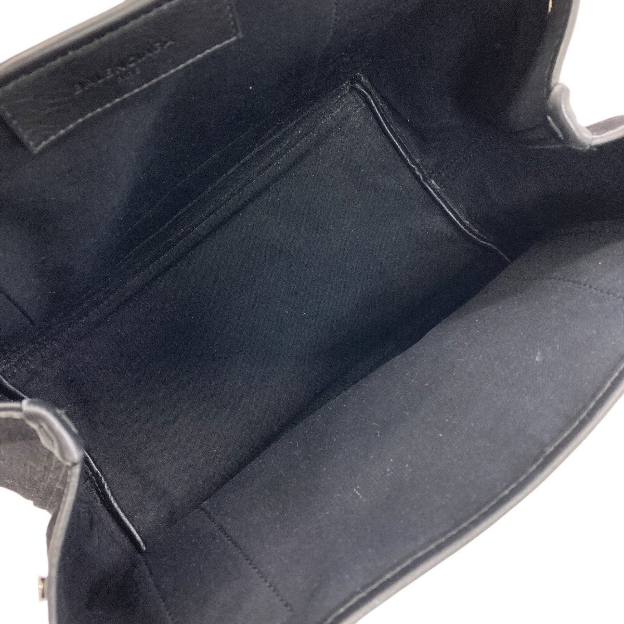 Balenciaga Balenciaga 339933 Navy Cabas S Handbag Canvas Women's BALENCIAGA Size ONE SIZE - 5 Thumbnail