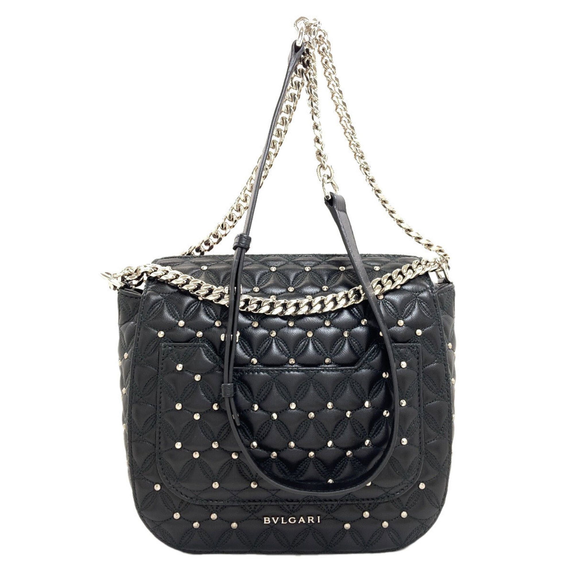 Bvlgari Bulgari Diva's Dream Chain Shoulder Bag, Calfskin, Women's BVLGARI Size ONE SIZE - 2 Thumbnail