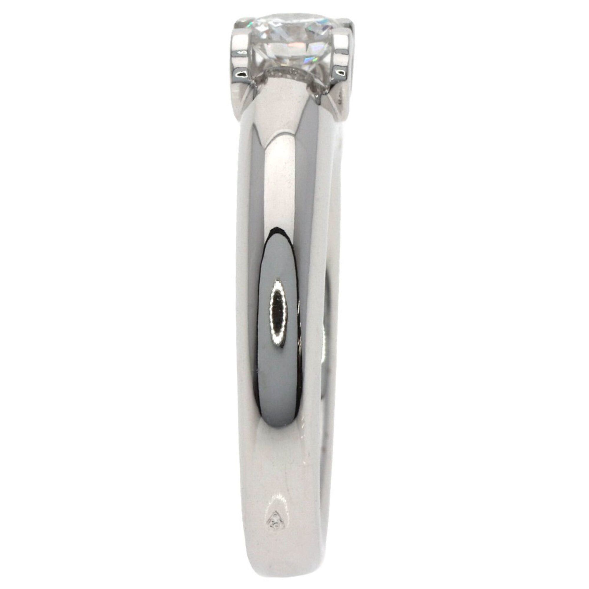 Cartier Cartier C de Diamond Ring #45, 18K White Gold, Women's. Size ONE SIZE - 3 Thumbnail