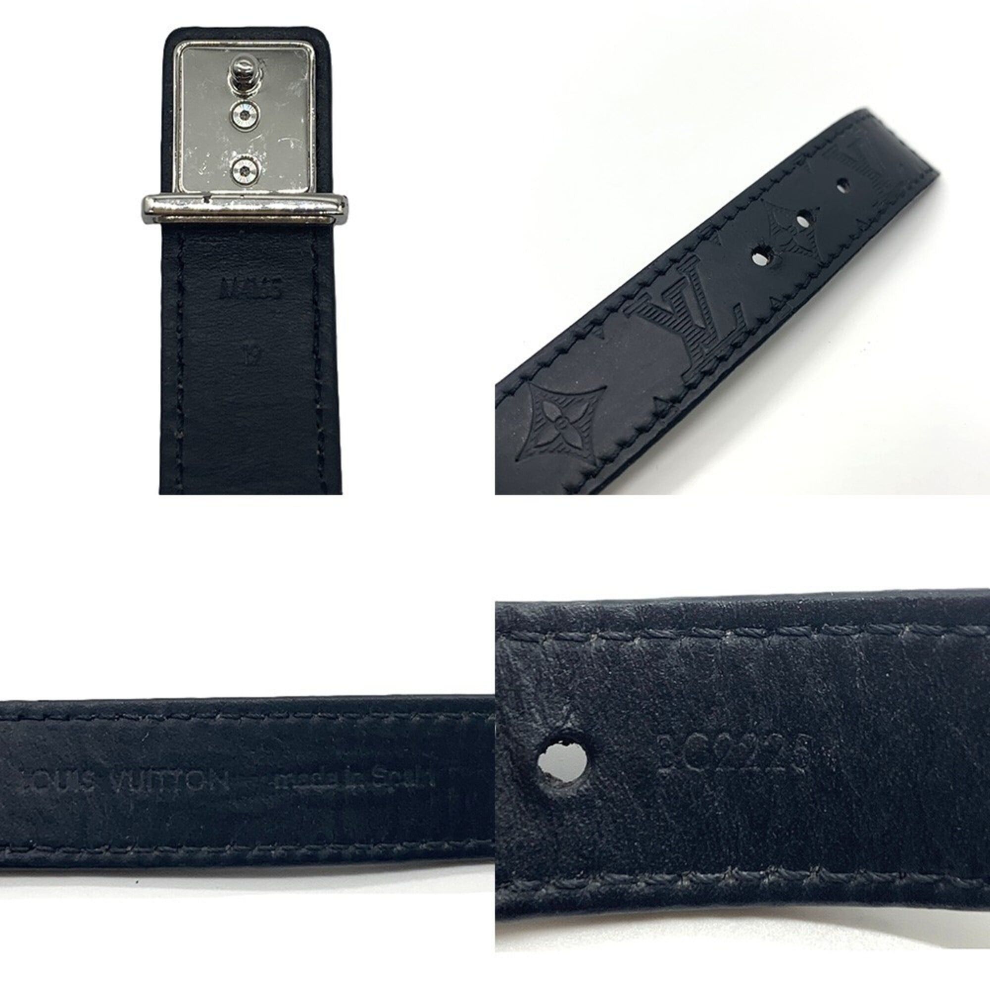 Louis Vuitton Louis Vuitton Bracelet LV Shadow (Embossed Leather) Size ONE SIZE - 4 Thumbnail