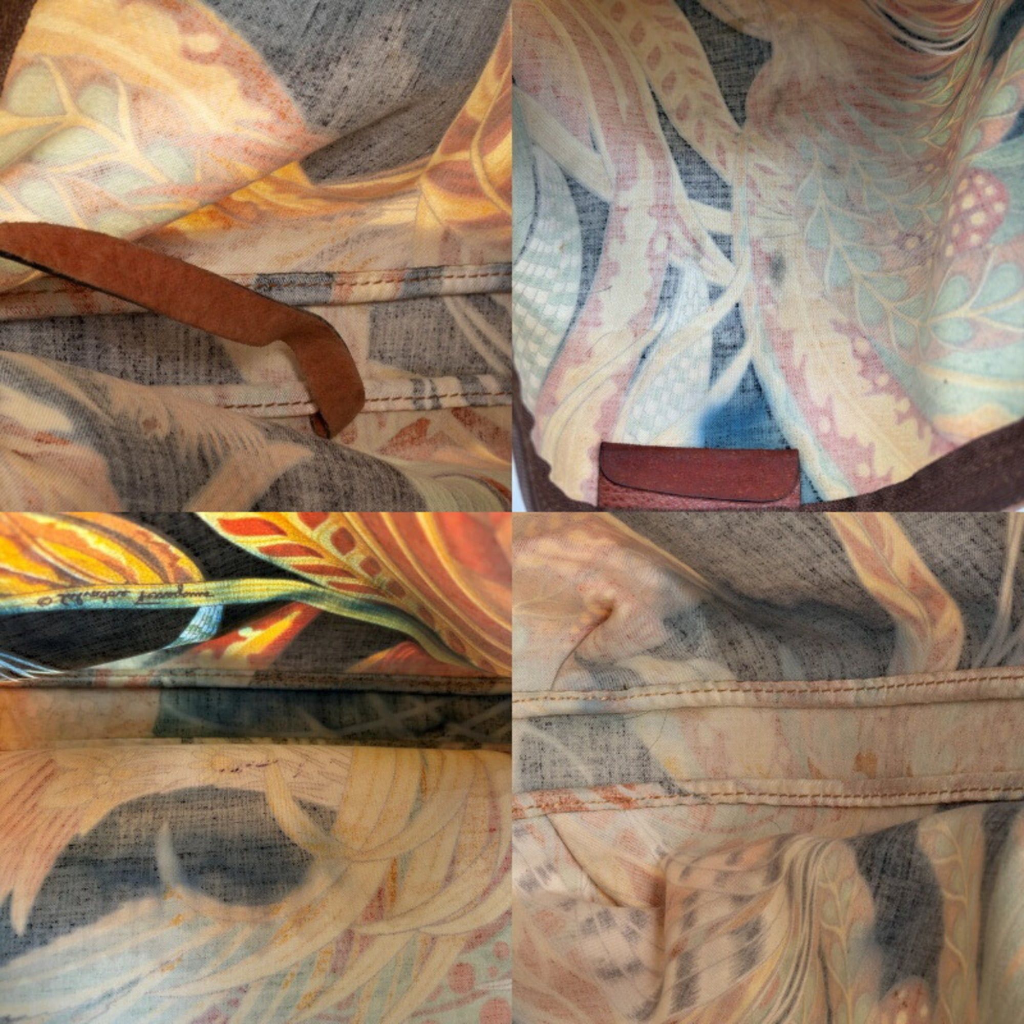 Salvatore Ferragamo Salvatore Ferragamo bag, shoulder botanical print, multicolor, A4 size compatible. Size ONE SIZE - 14 Thumbnail
