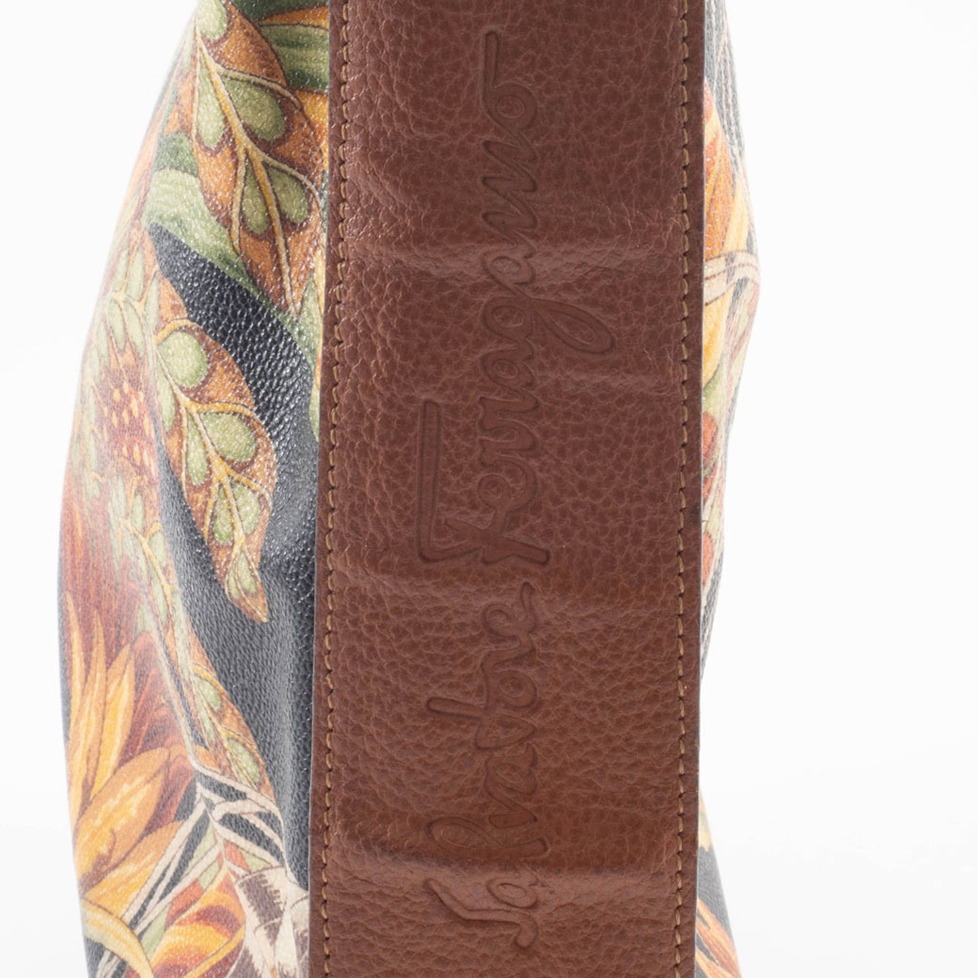 Salvatore Ferragamo Salvatore Ferragamo bag, shoulder botanical print, multicolor, A4 size compatible. Size ONE SIZE - 12 Thumbnail