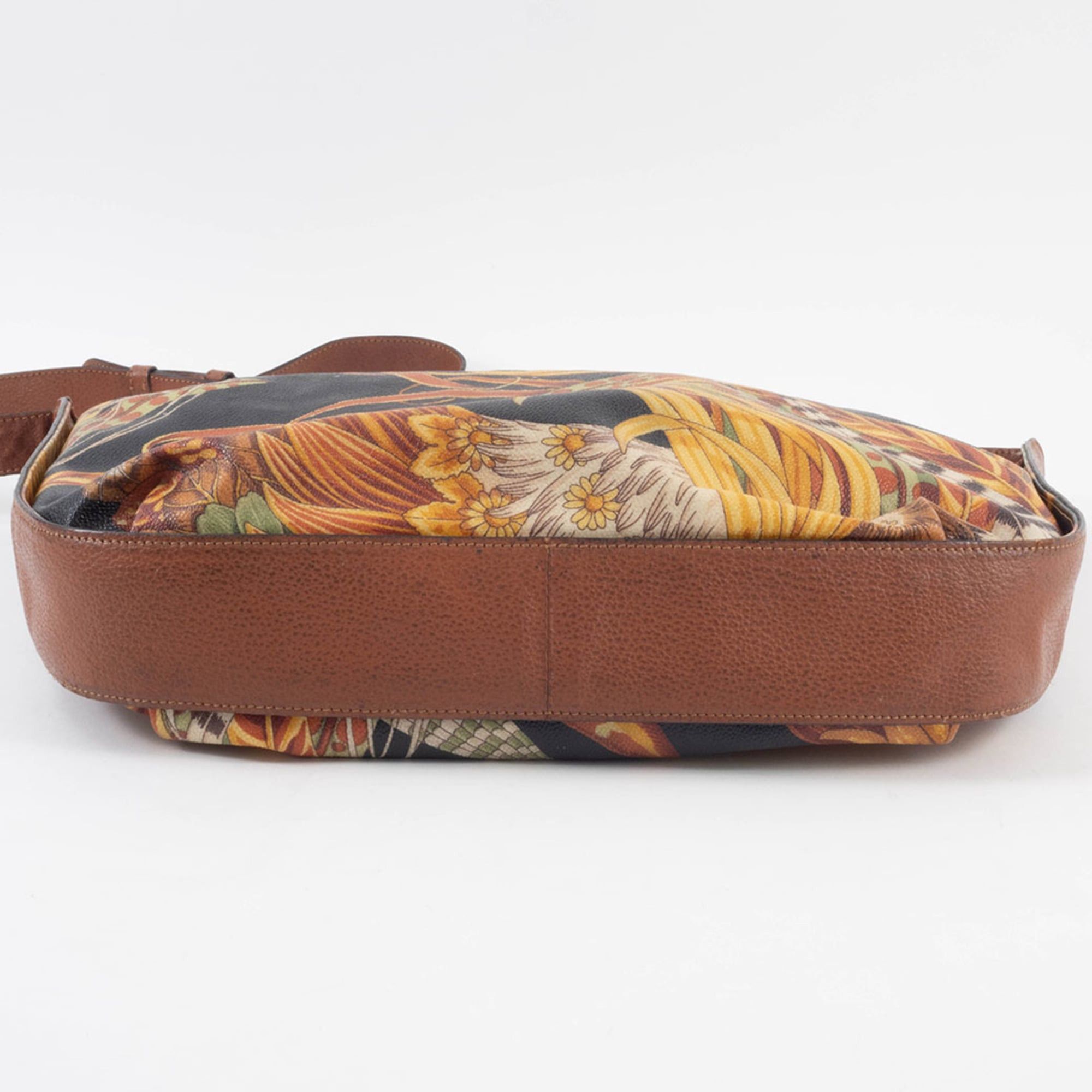 Salvatore Ferragamo Salvatore Ferragamo bag, shoulder botanical print, multicolor, A4 size compatible. Size ONE SIZE - 7 Thumbnail