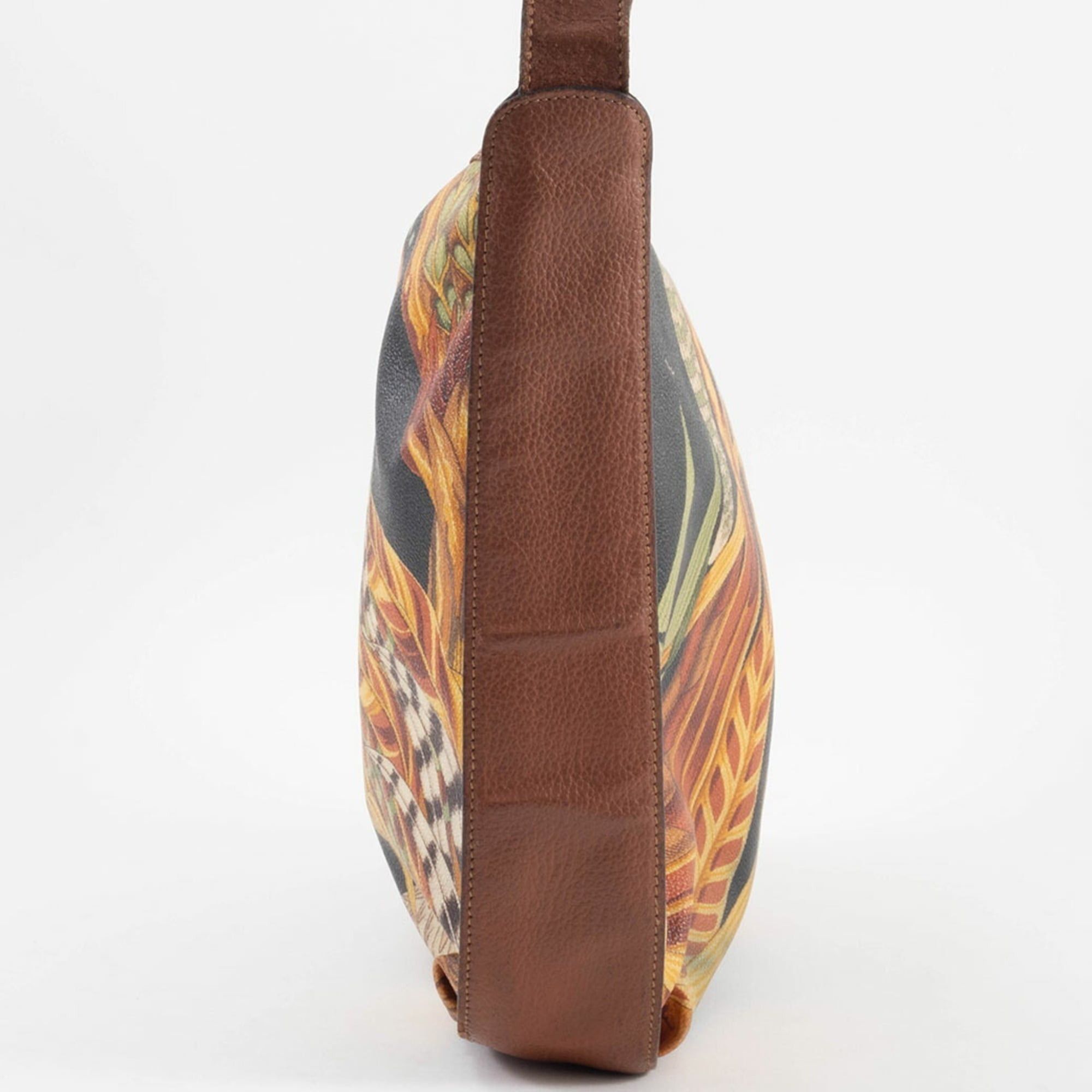 Salvatore Ferragamo Salvatore Ferragamo bag, shoulder botanical print, multicolor, A4 size compatible. Size ONE SIZE - 5 Thumbnail