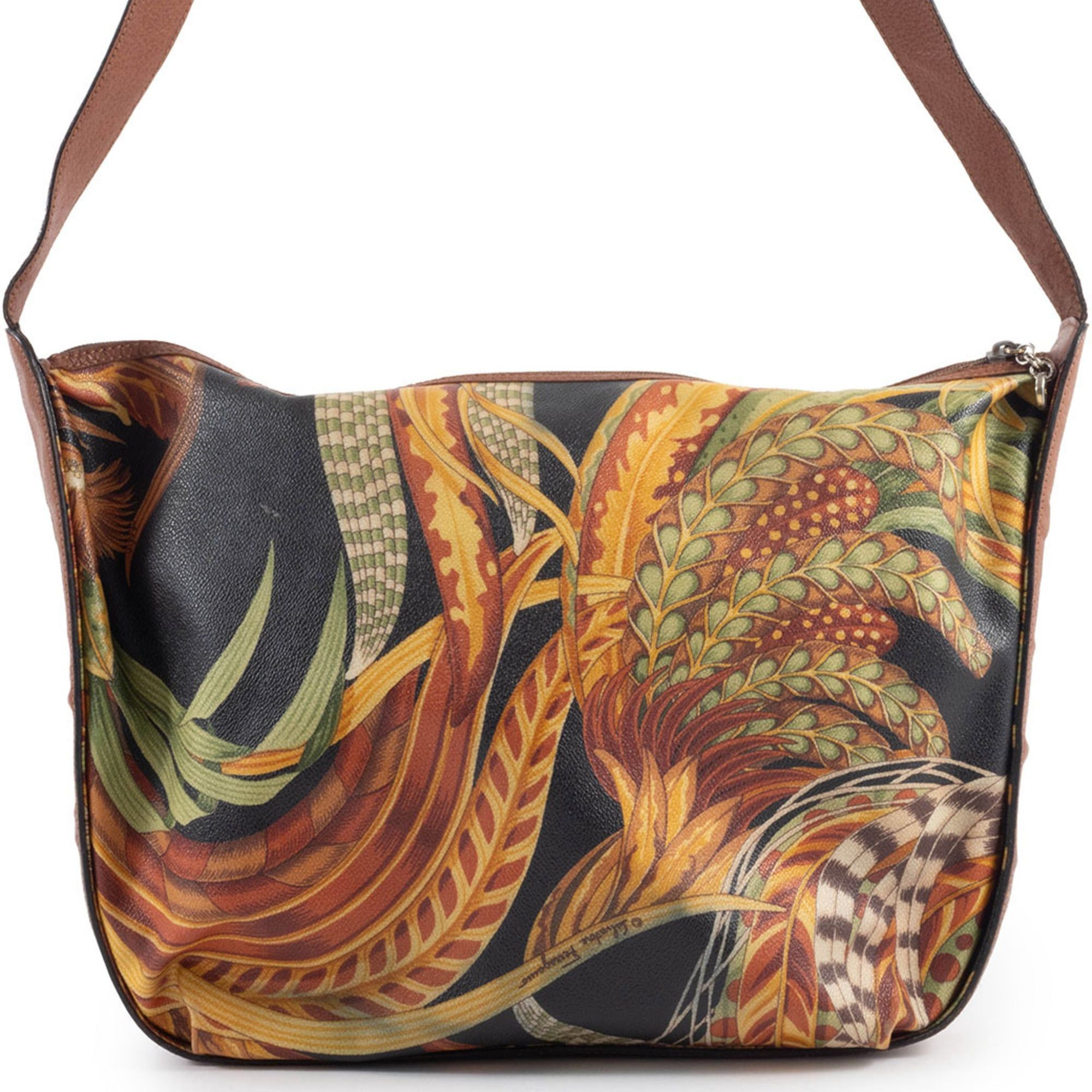 Salvatore Ferragamo Salvatore Ferragamo bag, shoulder botanical print, multicolor, A4 size compatible. Size ONE SIZE - 3 Thumbnail