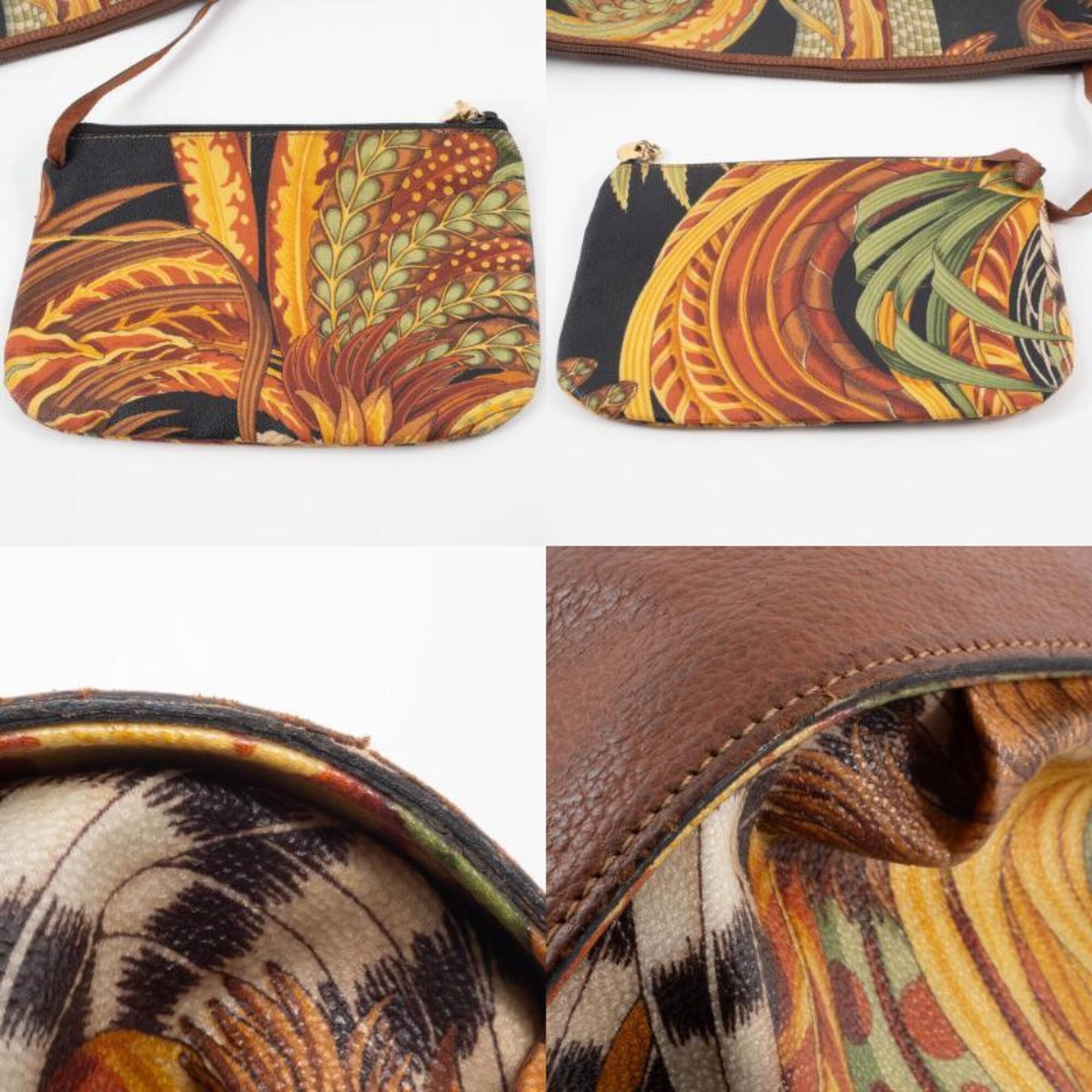 Salvatore Ferragamo Salvatore Ferragamo bag, shoulder botanical print, multicolor, A4 size compatible. Size ONE SIZE - 18 Thumbnail