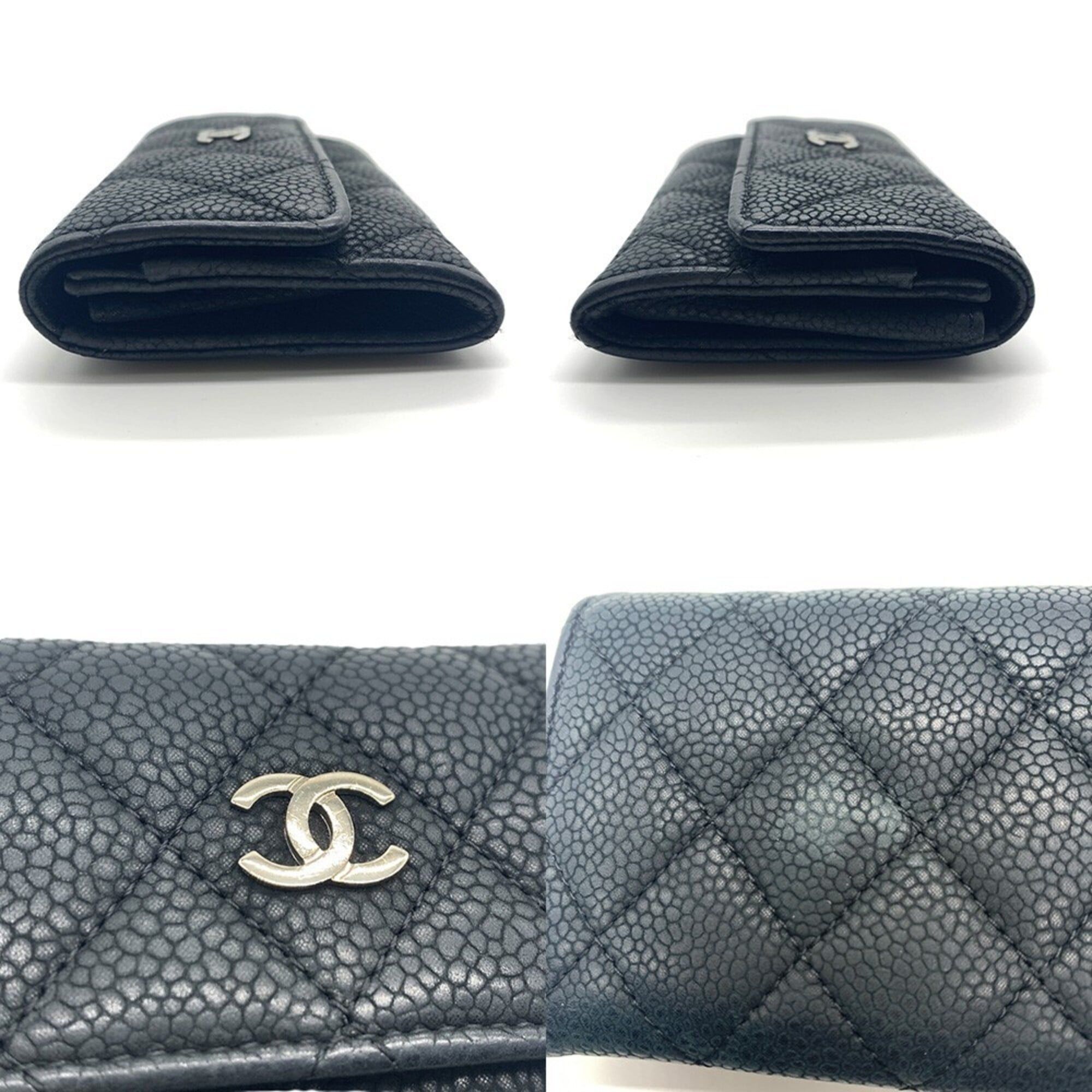 Chanel Chanel Card Case, Business Holder, A50169, Soft Caviar Leather, Black. Size ONE SIZE - 3 Thumbnail