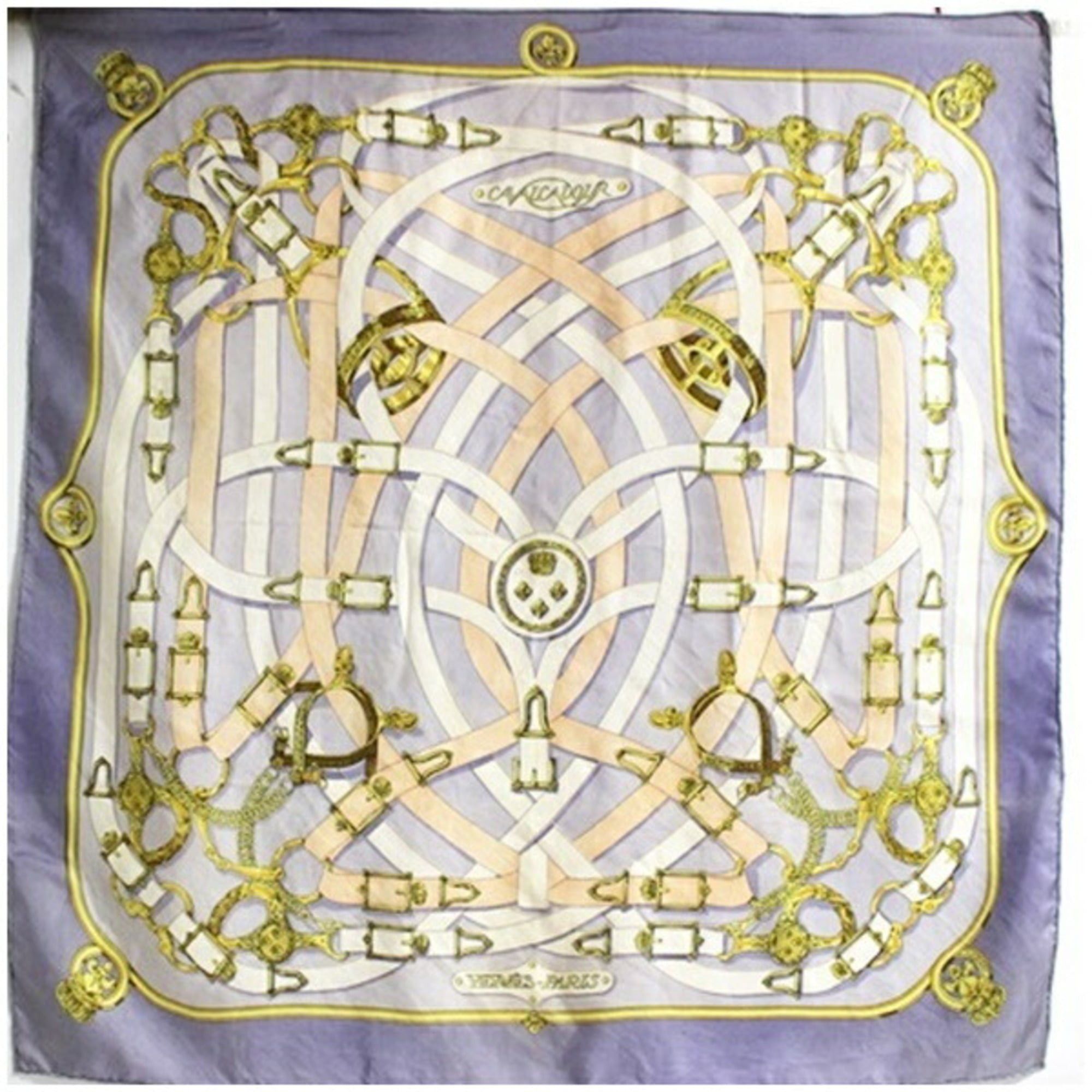 Hermes Hermes scarf/muffler, Carre 90 CAVALCADOUR, for women. Size ONE SIZE - 2 Thumbnail