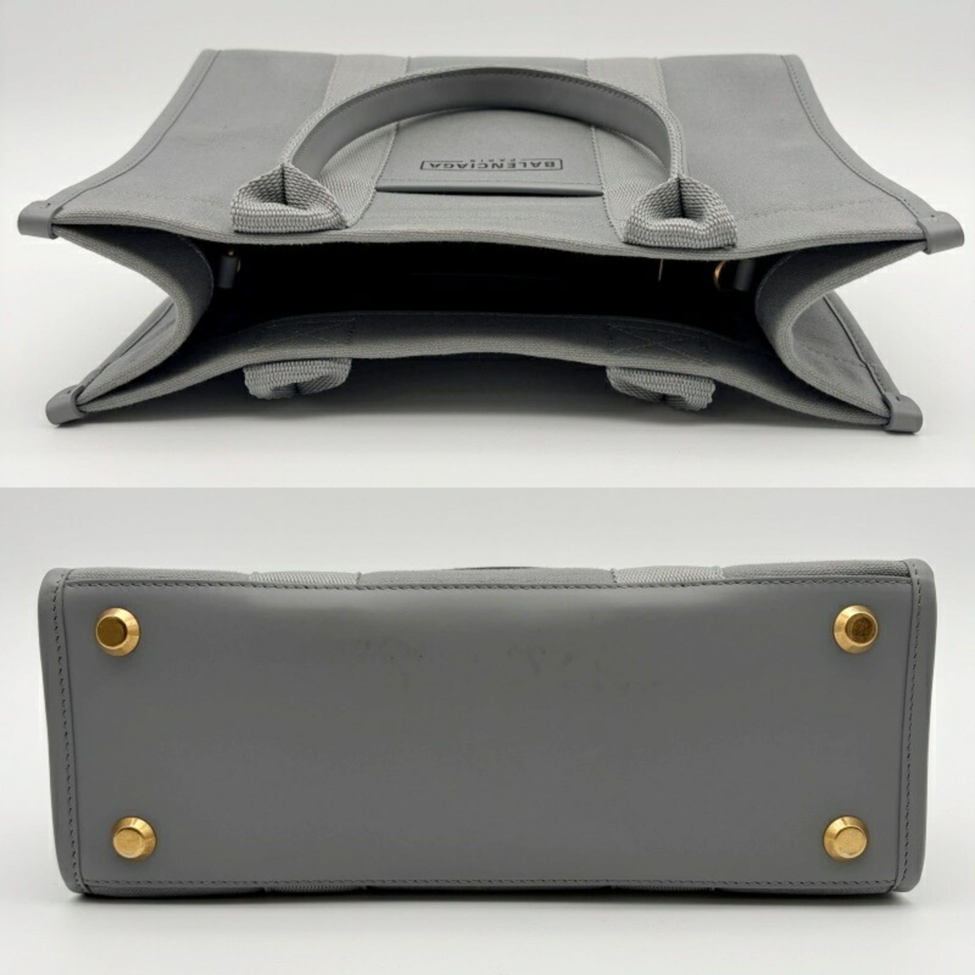 Balenciaga Balenciaga Bag Tote Women's Hardware Small 671402 Gray Size ONE SIZE - 7 Thumbnail