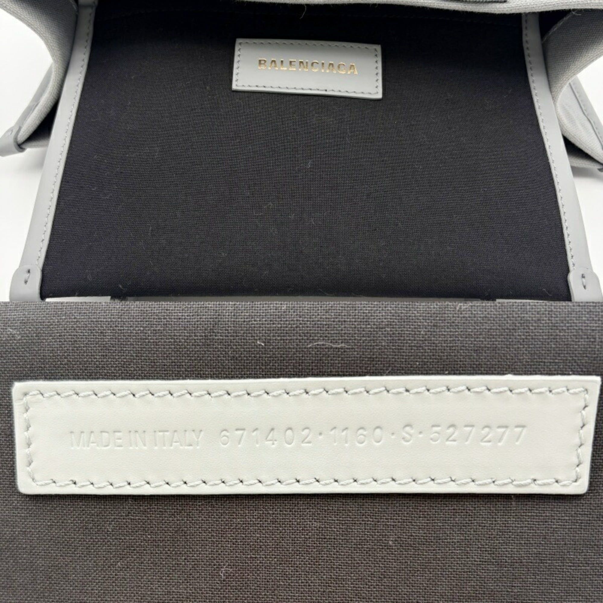Balenciaga Balenciaga Bag Tote Women's Hardware Small 671402 Gray Size ONE SIZE - 17 Thumbnail