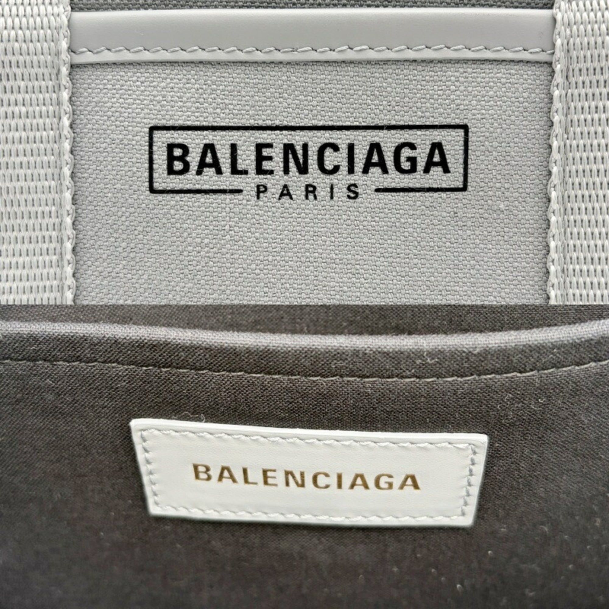 Balenciaga Balenciaga Bag Tote Women's Hardware Small 671402 Gray Size ONE SIZE - 14 Thumbnail