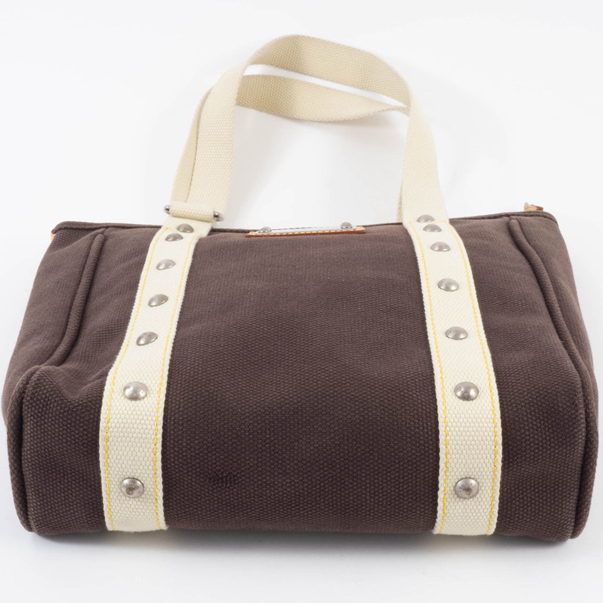 Louis Vuitton Louis Vuitton Bag Tote Cabas MM Antigua M80663 Canvas Mocha Cup 2005 Limited Edition Size ONE SIZE - 7 Thumbnail