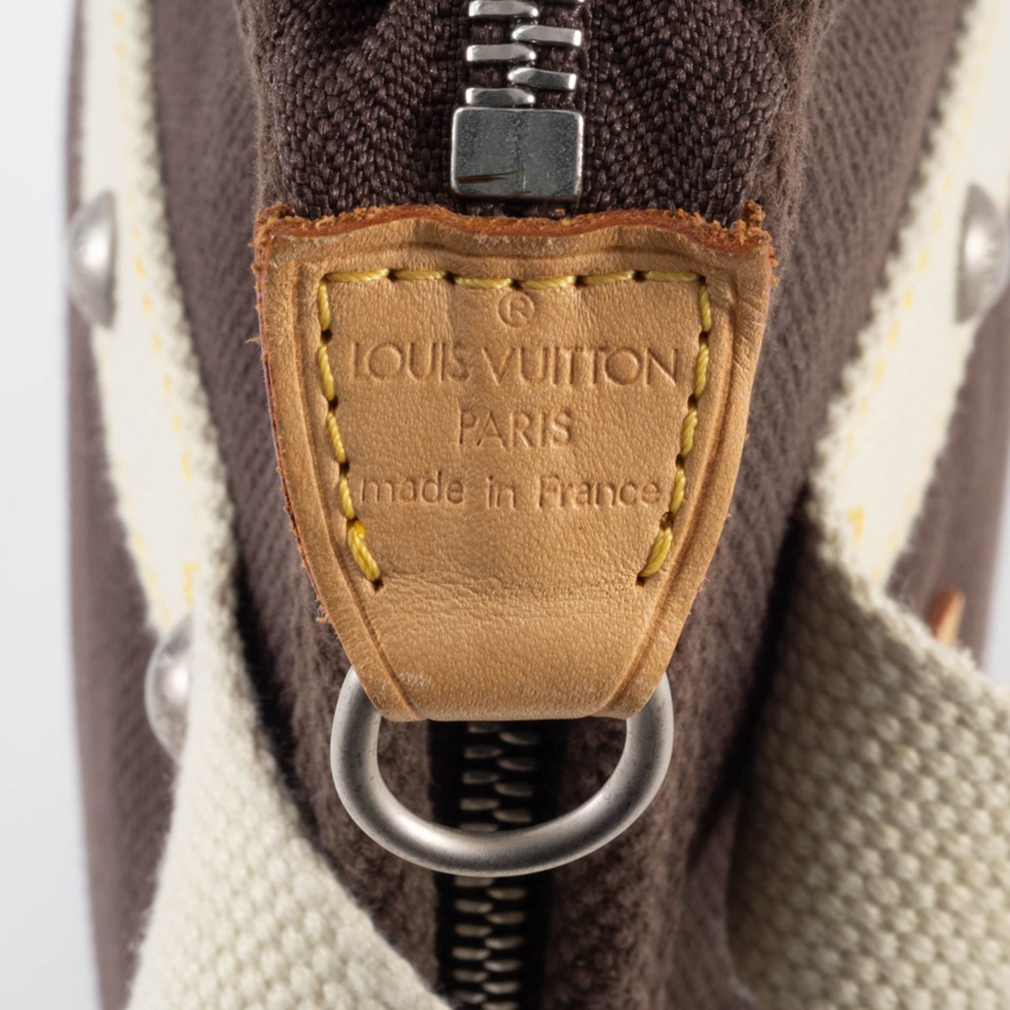 Louis Vuitton Louis Vuitton Bag Tote Cabas MM Antigua M80663 Canvas Mocha Cup 2005 Limited Edition Size ONE SIZE - 12 Thumbnail