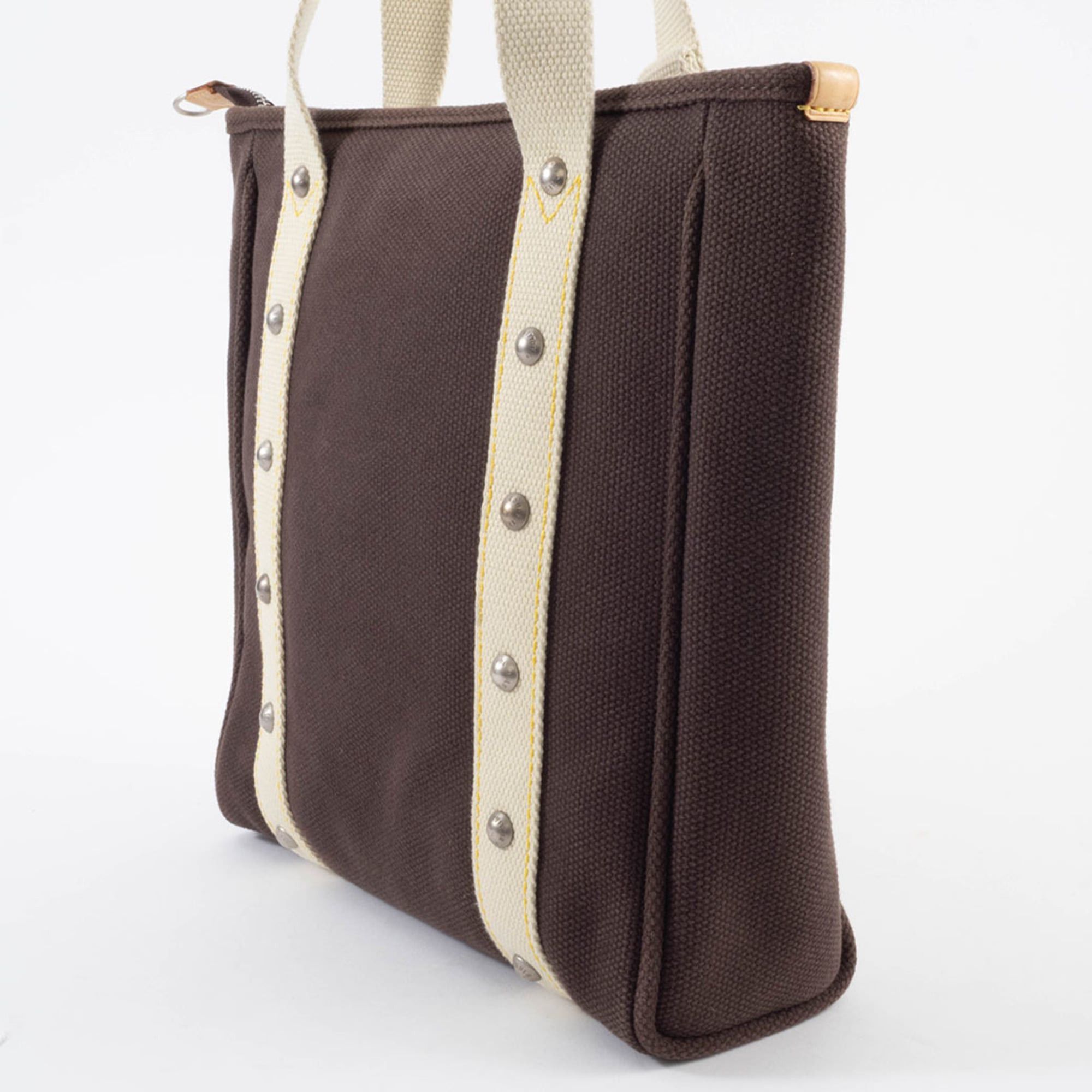 Louis Vuitton Louis Vuitton Bag Tote Cabas MM Antigua M80663 Canvas Mocha Cup 2005 Limited Edition Size ONE SIZE - 9 Thumbnail