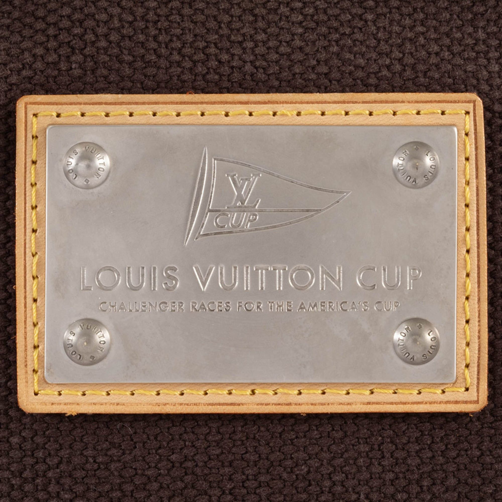Louis Vuitton Louis Vuitton Bag Tote Cabas MM Antigua M80663 Canvas Mocha Cup 2005 Limited Edition Size ONE SIZE - 10 Thumbnail