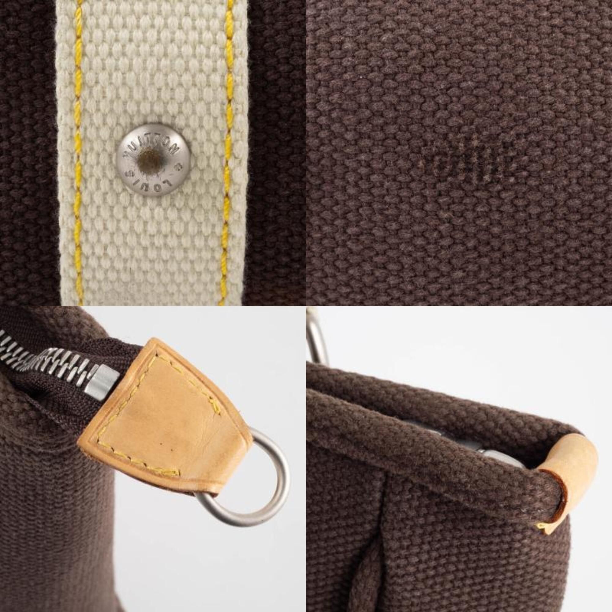 Louis Vuitton Louis Vuitton Bag Tote Cabas MM Antigua M80663 Canvas Mocha Cup 2005 Limited Edition Size ONE SIZE - 18 Thumbnail