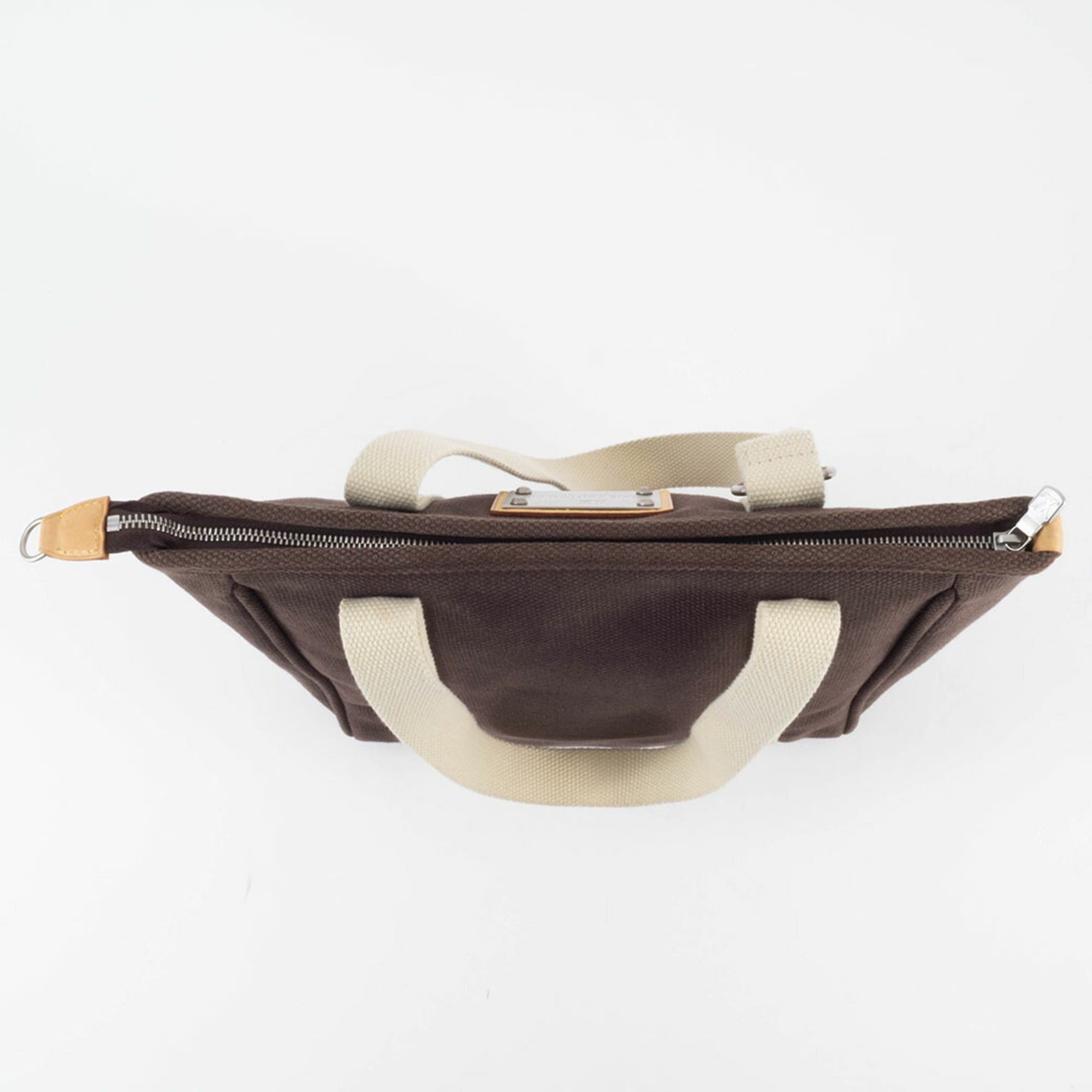 Louis Vuitton Louis Vuitton Bag Tote Cabas MM Antigua M80663 Canvas Mocha Cup 2005 Limited Edition Size ONE SIZE - 6 Thumbnail
