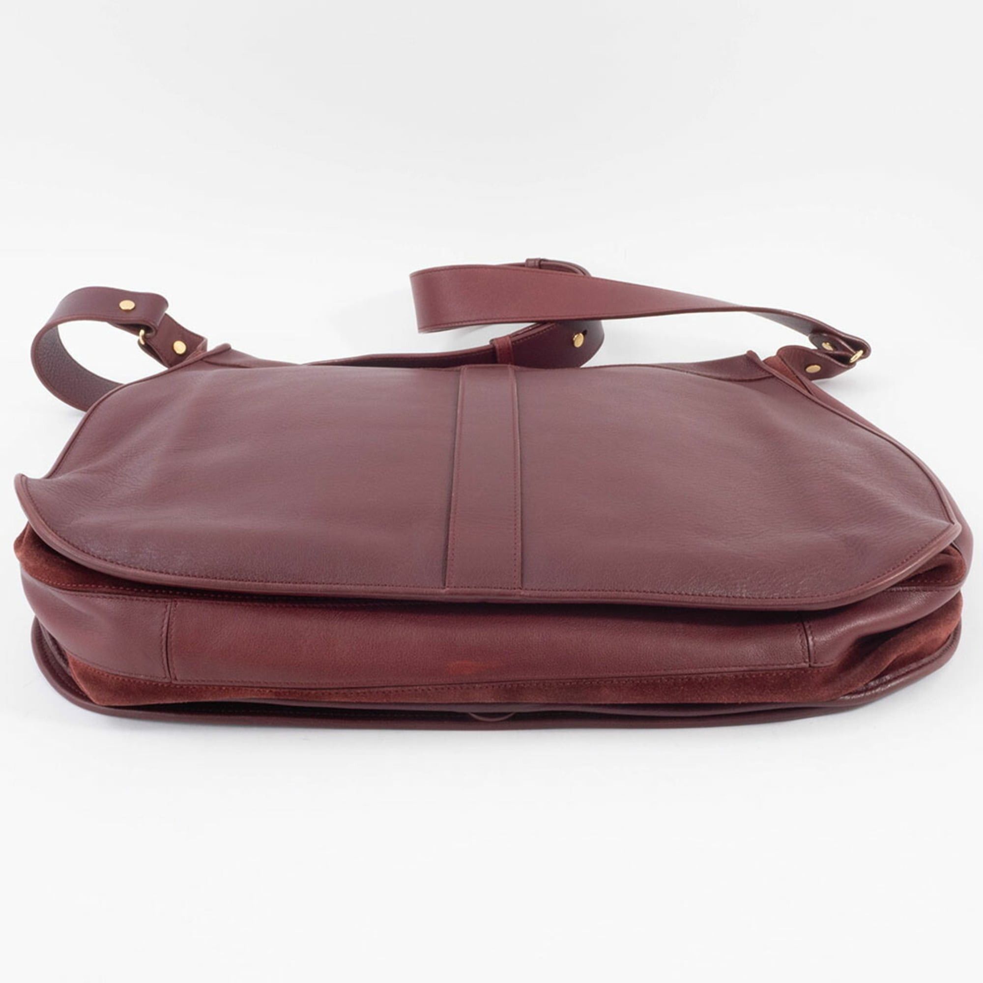 Cartier Cartier Must Line Shoulder Bag, Calfskin, Bordeaux Size ONE SIZE - 7 Thumbnail