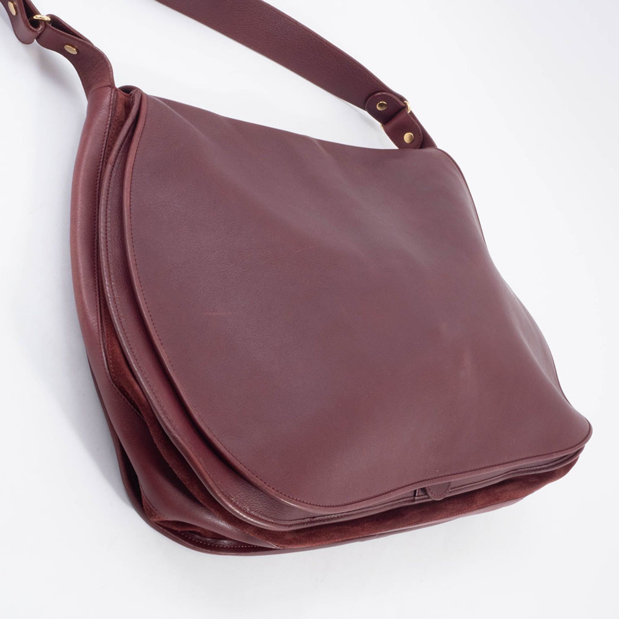 Cartier Cartier Must Line Shoulder Bag, Calfskin, Bordeaux Size ONE SIZE - 8 Thumbnail
