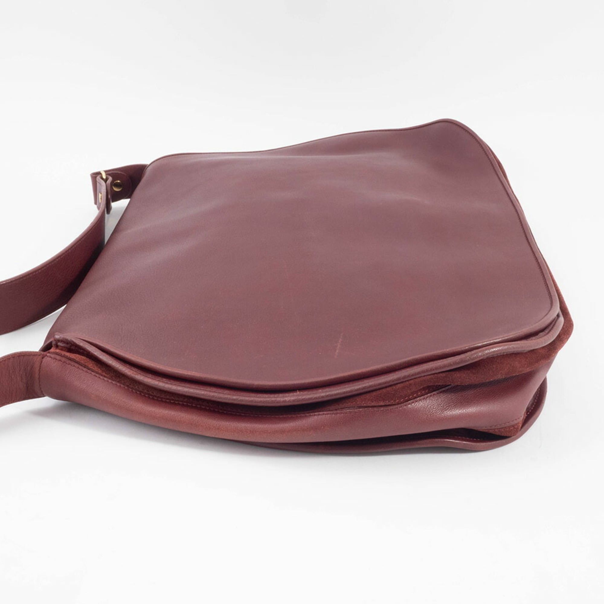 Cartier Cartier Must Line Shoulder Bag, Calfskin, Bordeaux Size ONE SIZE - 5 Thumbnail