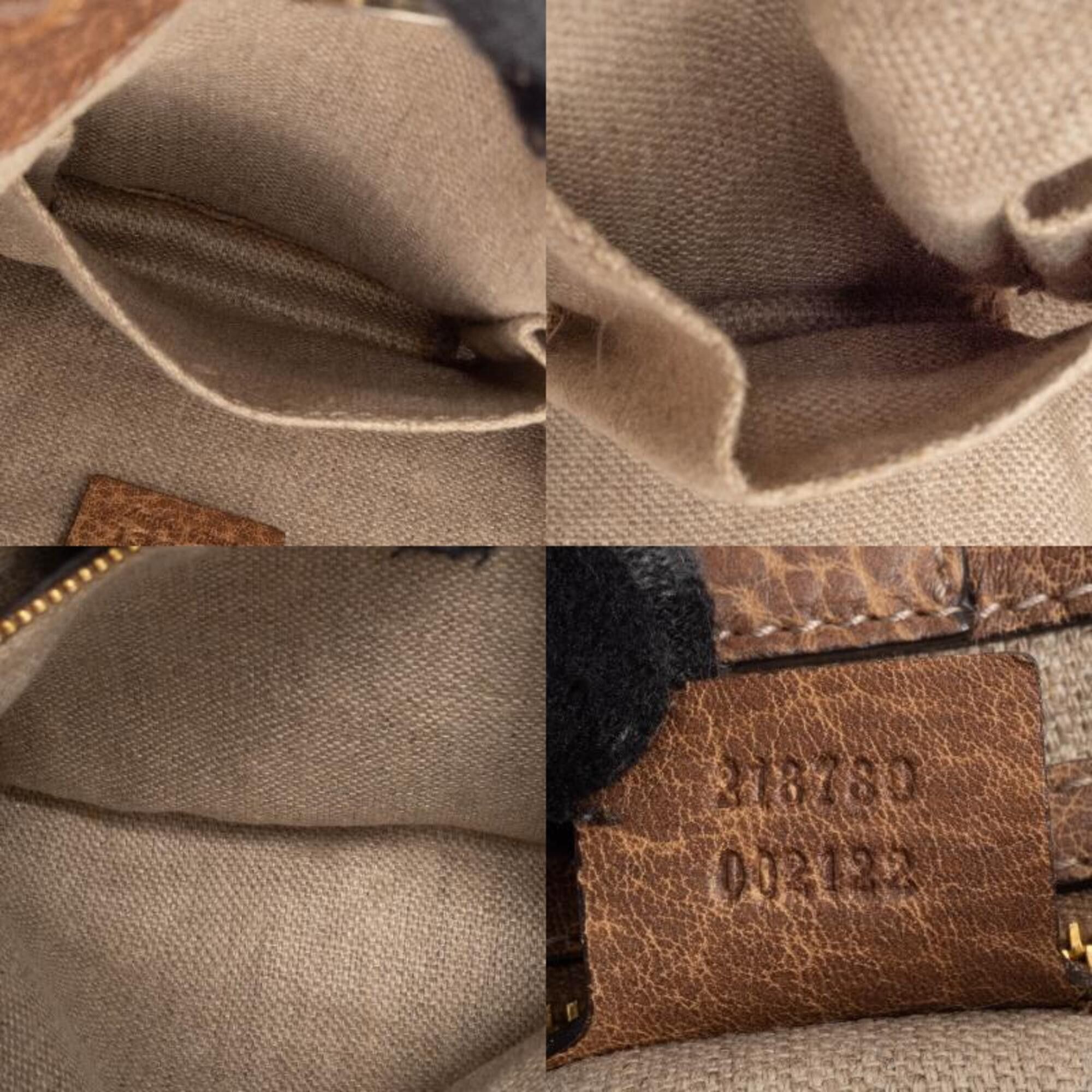 Gucci Gucci tote bag, GG canvas, beige/brown, bamboo tassel, item number 218780 Size ONE SIZE - 15 Thumbnail