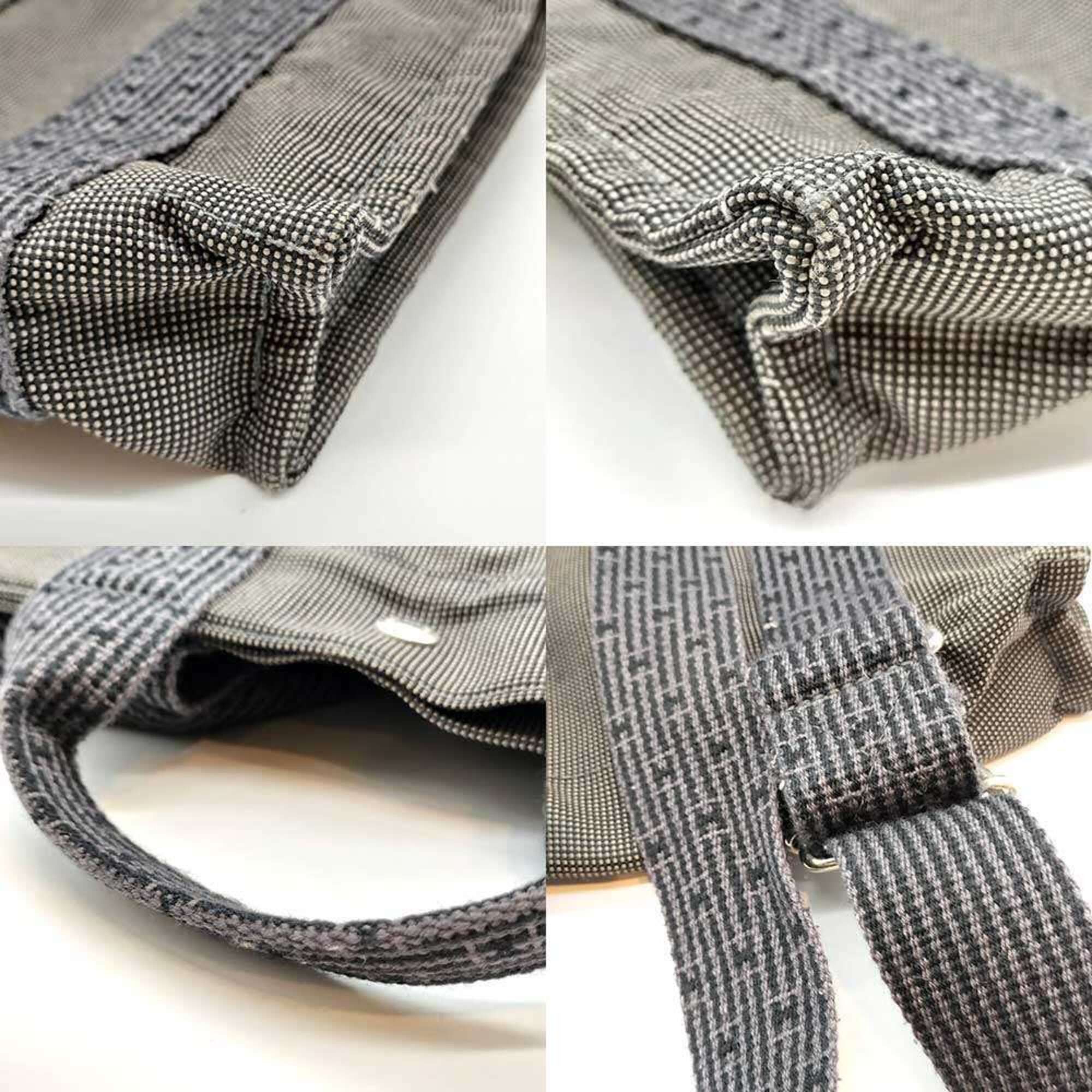 Hermes Hermes Herline Sac Ad PM Backpack, Rucksack, Gray Canvas, Women's HERMES Size ONE SIZE - 5 Thumbnail