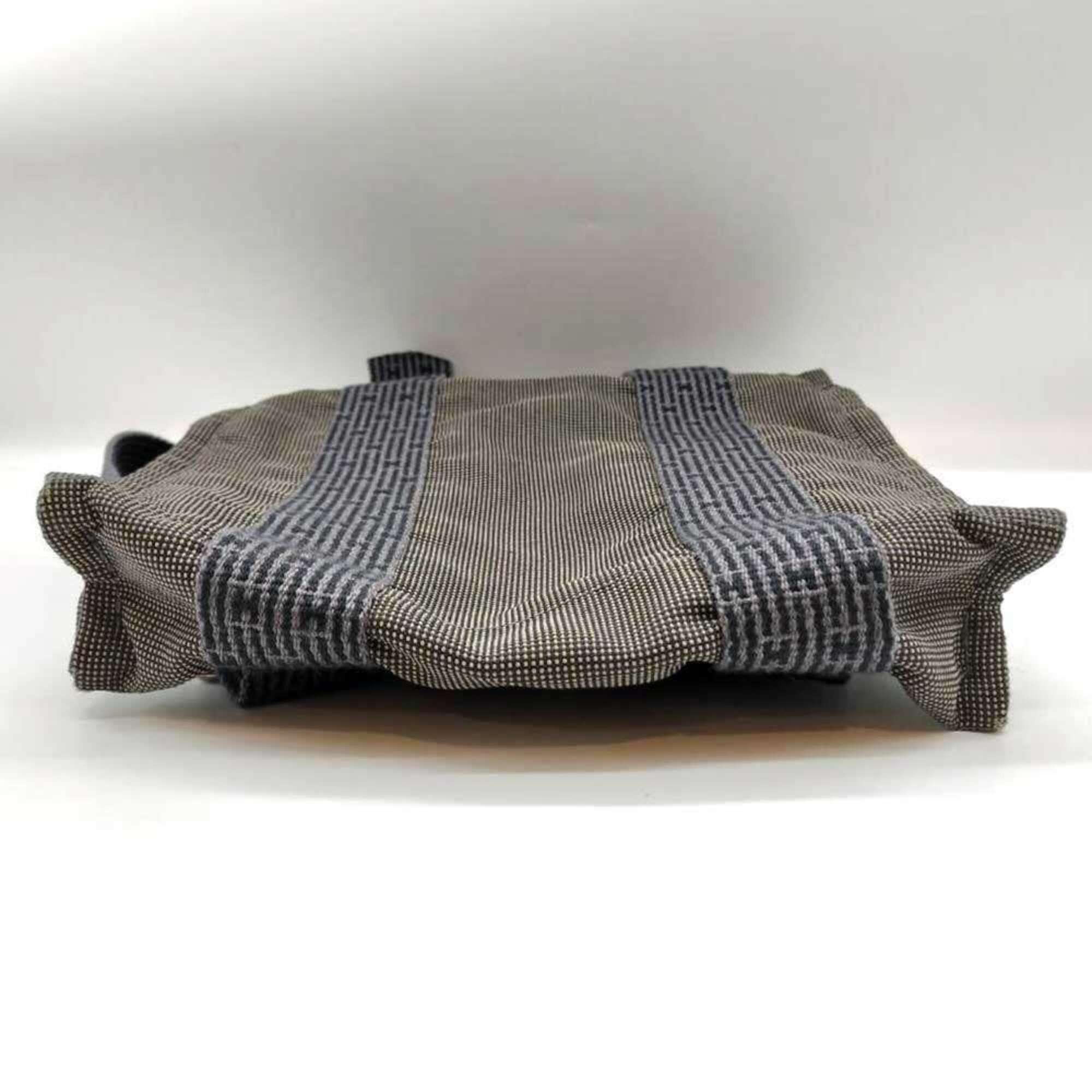 Hermes Hermes Herline Sac Ad PM Backpack, Rucksack, Gray Canvas, Women's HERMES Size ONE SIZE - 3 Thumbnail