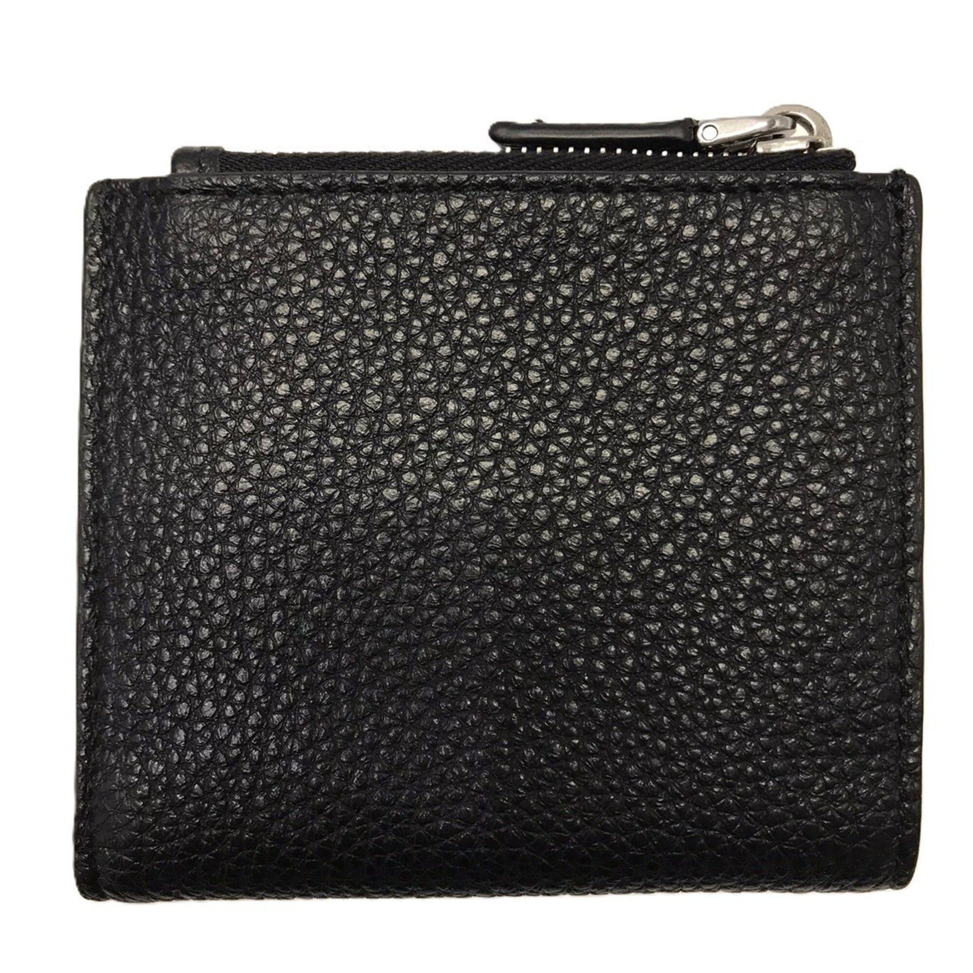 Prada Prada Bi-fold Wallet, Vitello Leather, Black Triangle Design, 2ML0492E54 PRADA Size ONE SIZE - 2 Thumbnail