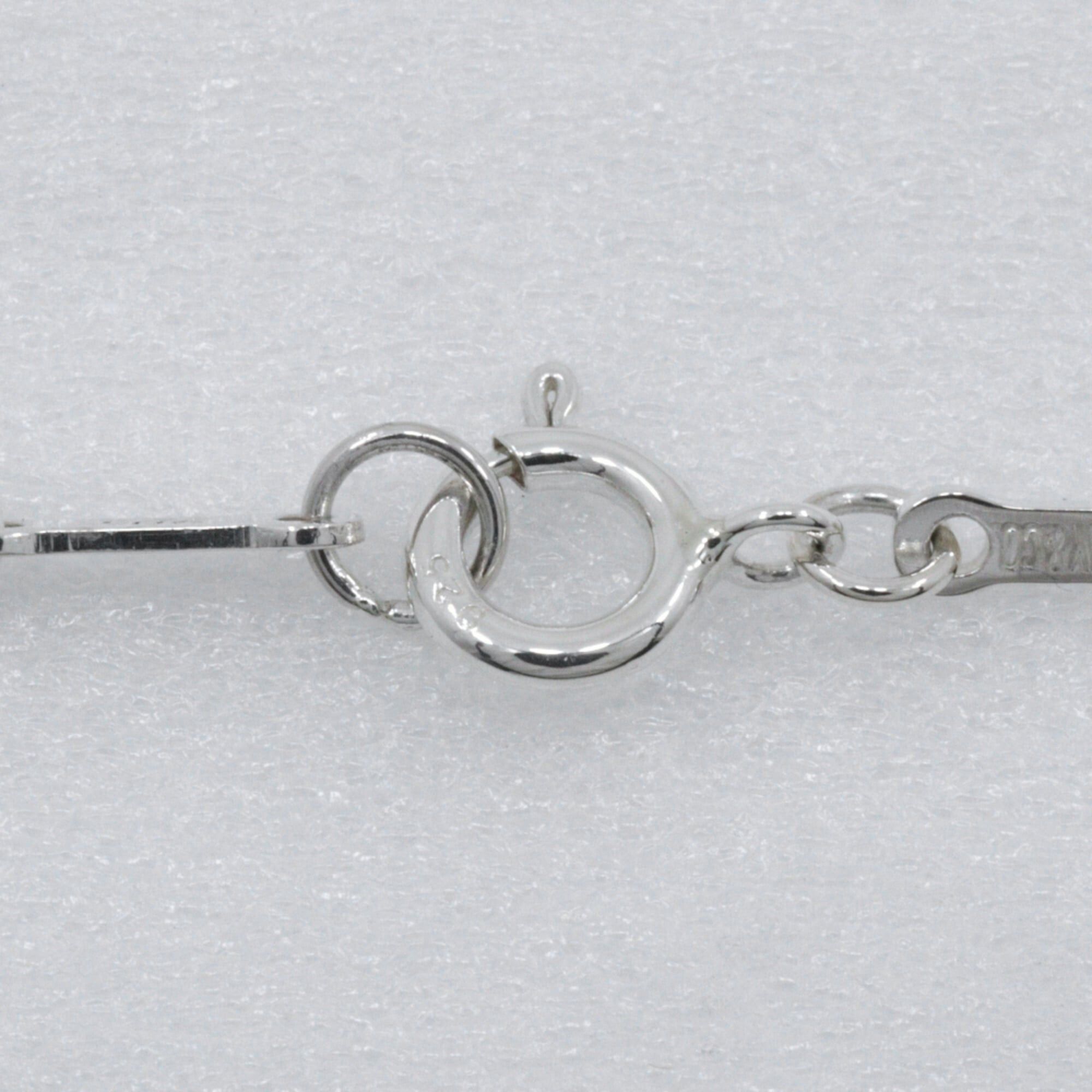 Tiffany & Co. Tiffany & Co. Open Heart Necklace, Elsa Peretti Design, Sterling Silver 925, Approx. 2g, Women's. Size ONE SIZE - 6 Thumbnail