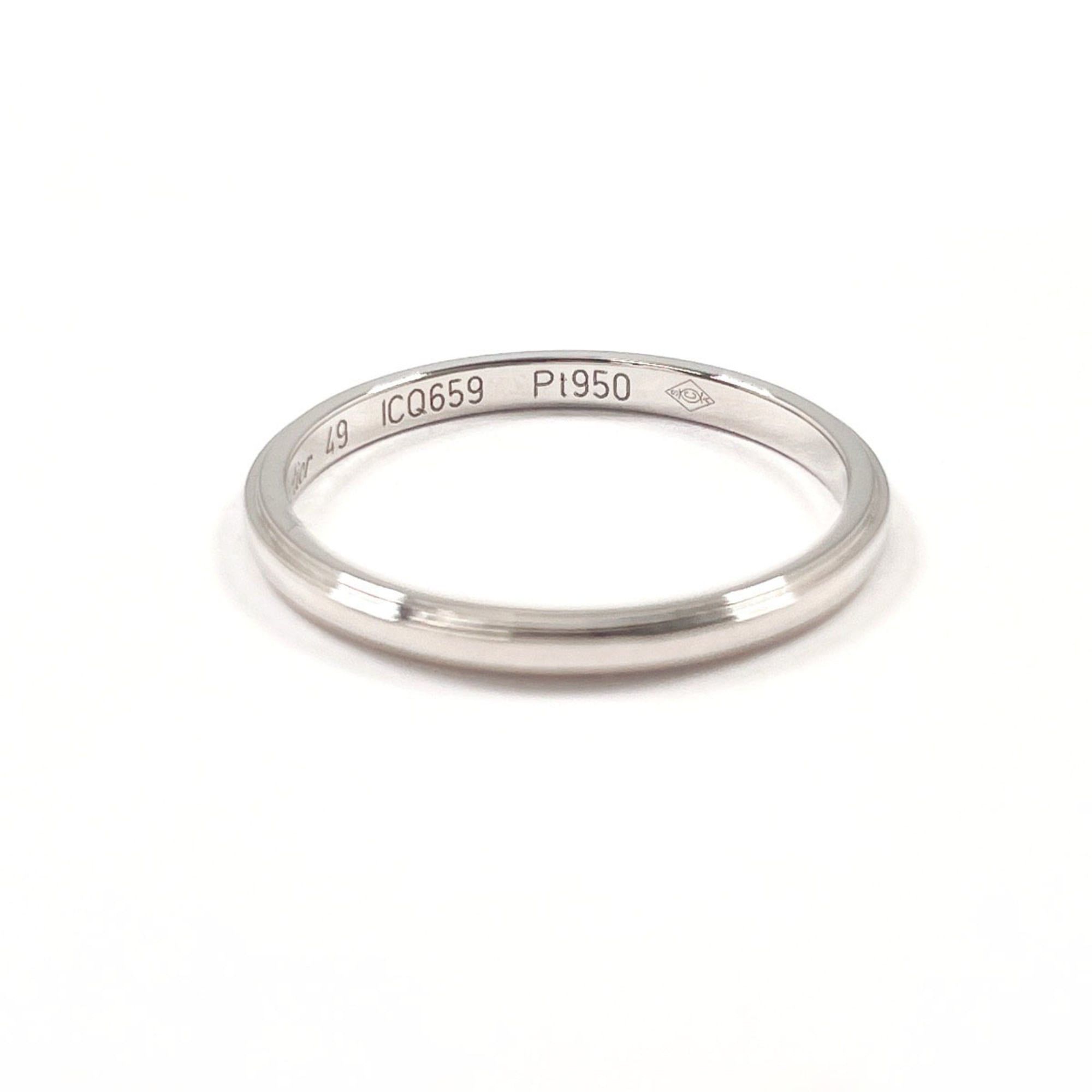 Cartier Cartier Damour Wedding Ring, Platinum 950, Size 8.5, Silver, Women's Size ONE SIZE - 3 Thumbnail