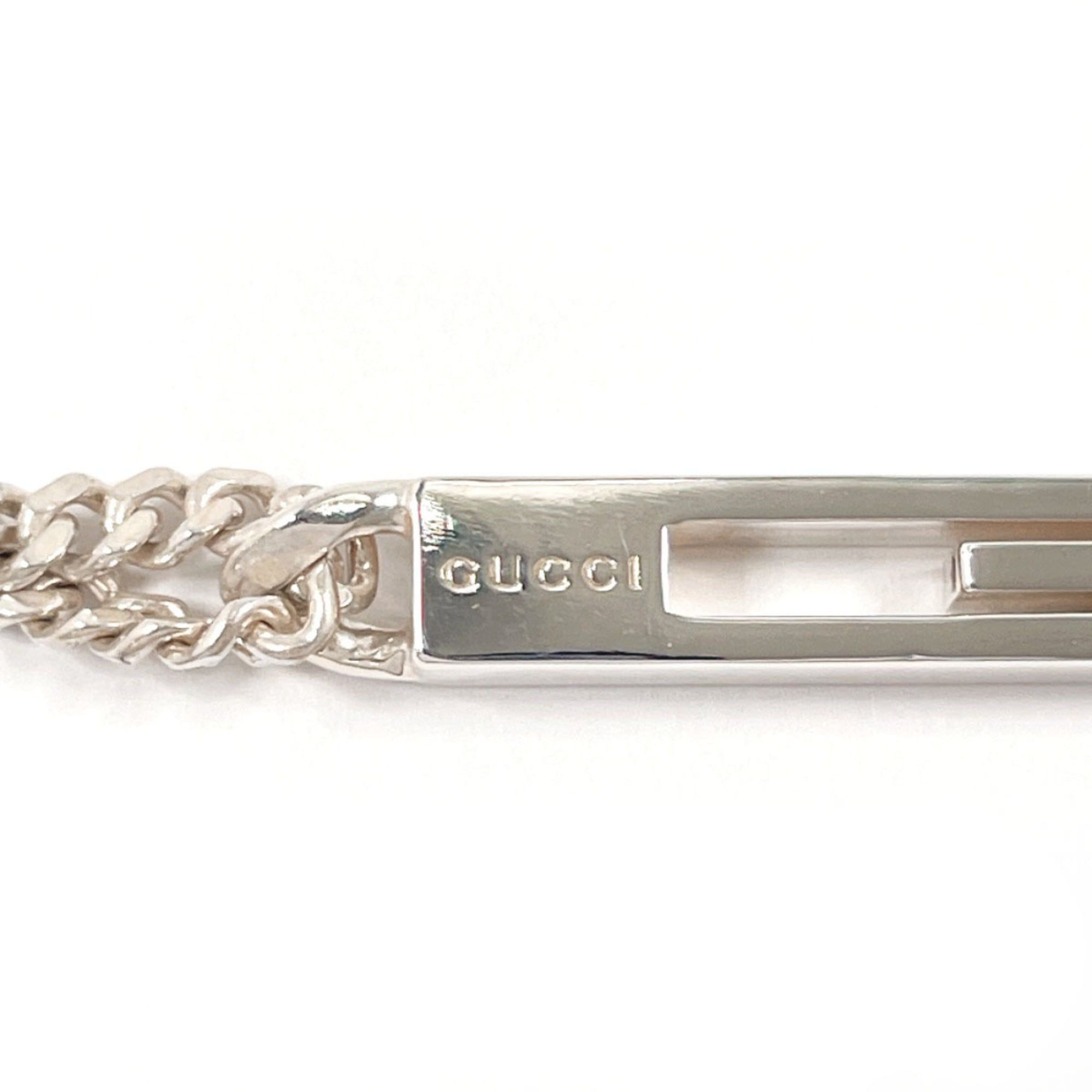 Gucci GUCCI Cutout G 225055 J8400 8106 Necklace, Sterling Silver 925, Unisex Size ONE SIZE - 5 Thumbnail