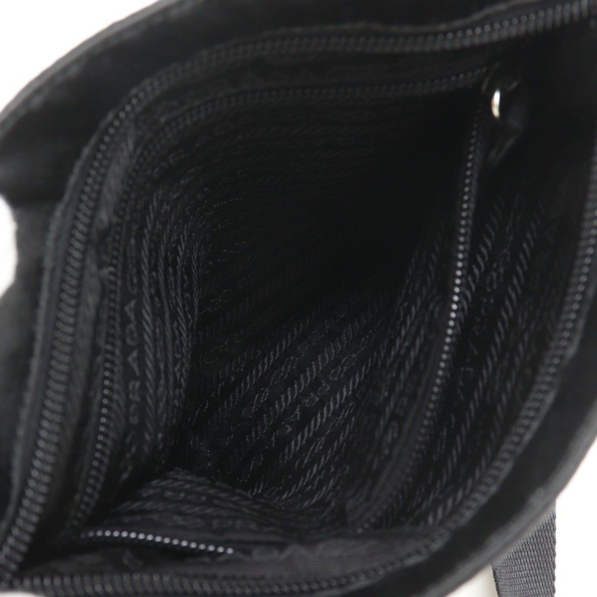 Prada Prada Pochette Shoulder Bag B7879 Satin NERO Black Women's Size ONE SIZE - 5 Thumbnail