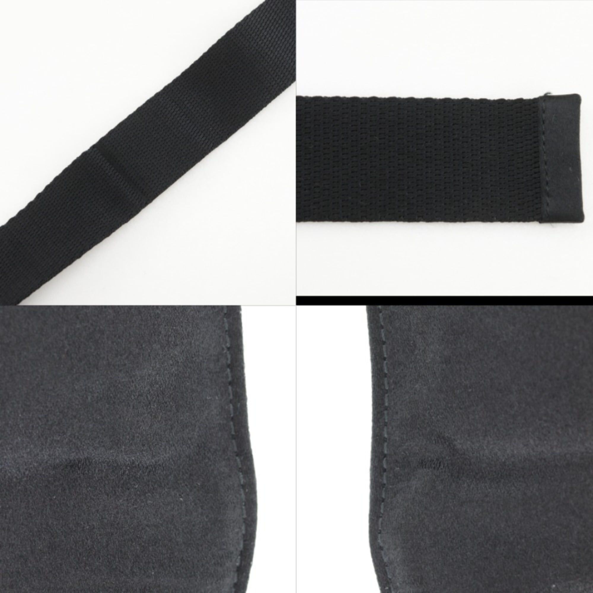 Prada Prada Pochette Shoulder Bag B7879 Satin NERO Black Women's Size ONE SIZE - 12 Thumbnail