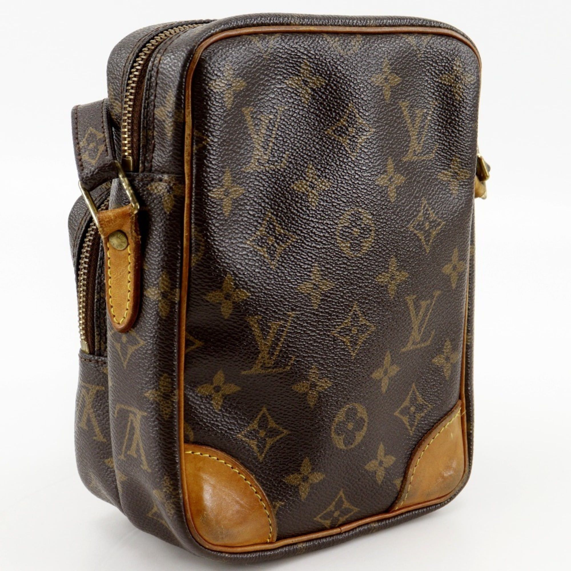 Louis Vuitton Louis Vuitton Amazon Shoulder Bag M45236 Damier Canvas 2006 Brown TH0026 Women's Size ONE SIZE - 3 Thumbnail