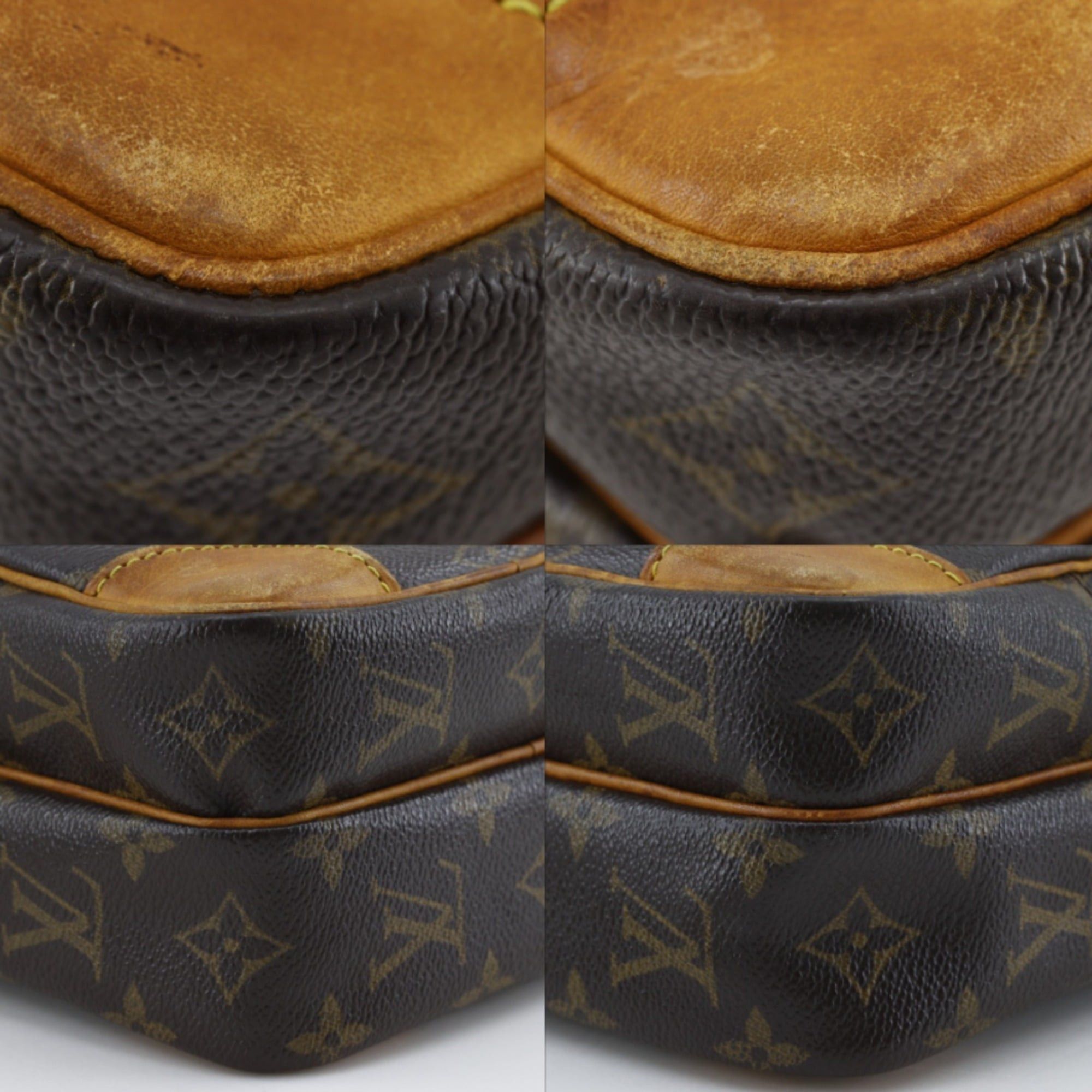 Louis Vuitton Louis Vuitton Amazon Shoulder Bag M45236 Damier Canvas 2006 Brown TH0026 Women's Size ONE SIZE - 4 Thumbnail