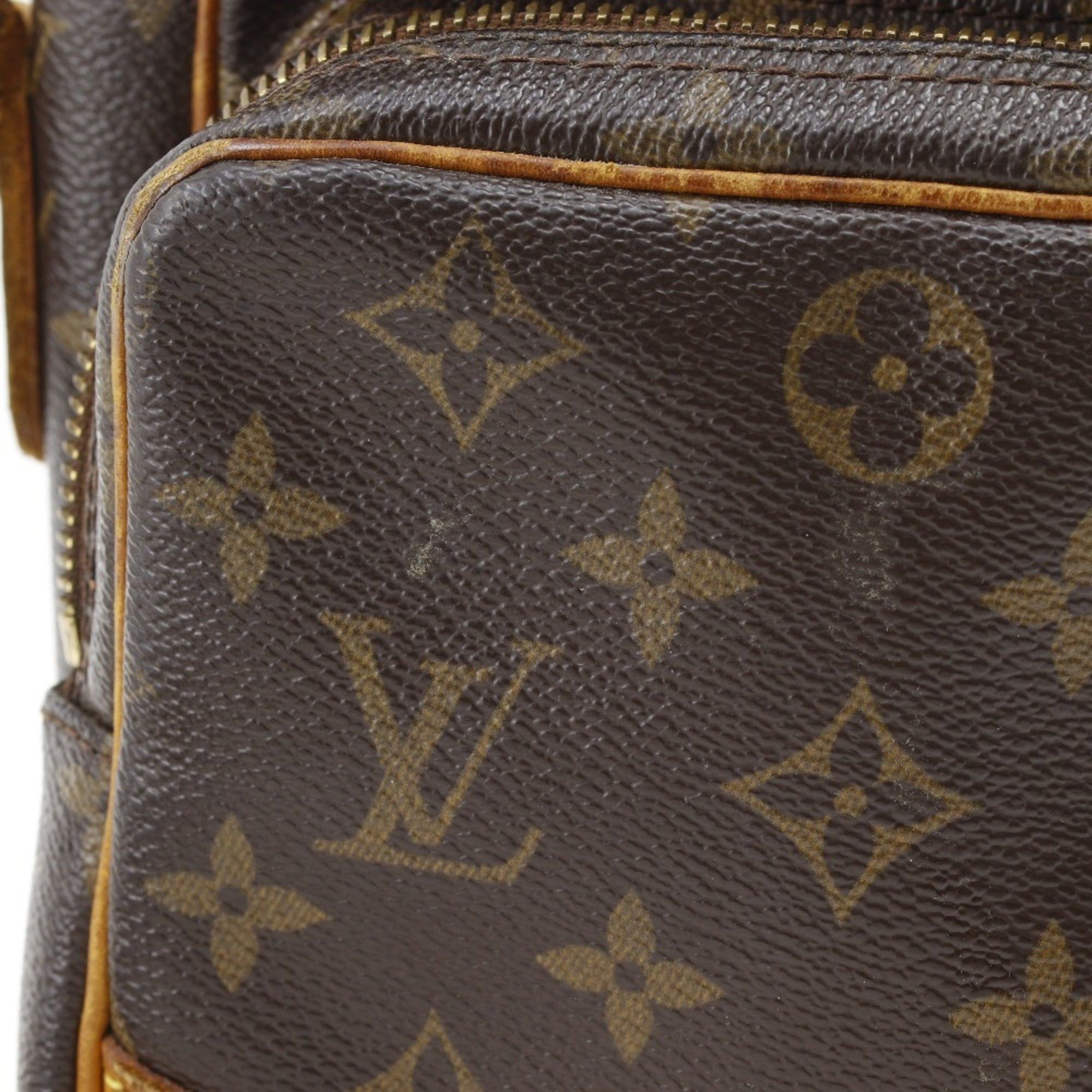 Louis Vuitton Louis Vuitton Amazon Shoulder Bag M45236 Damier Canvas 2006 Brown TH0026 Women's Size ONE SIZE - 11 Thumbnail