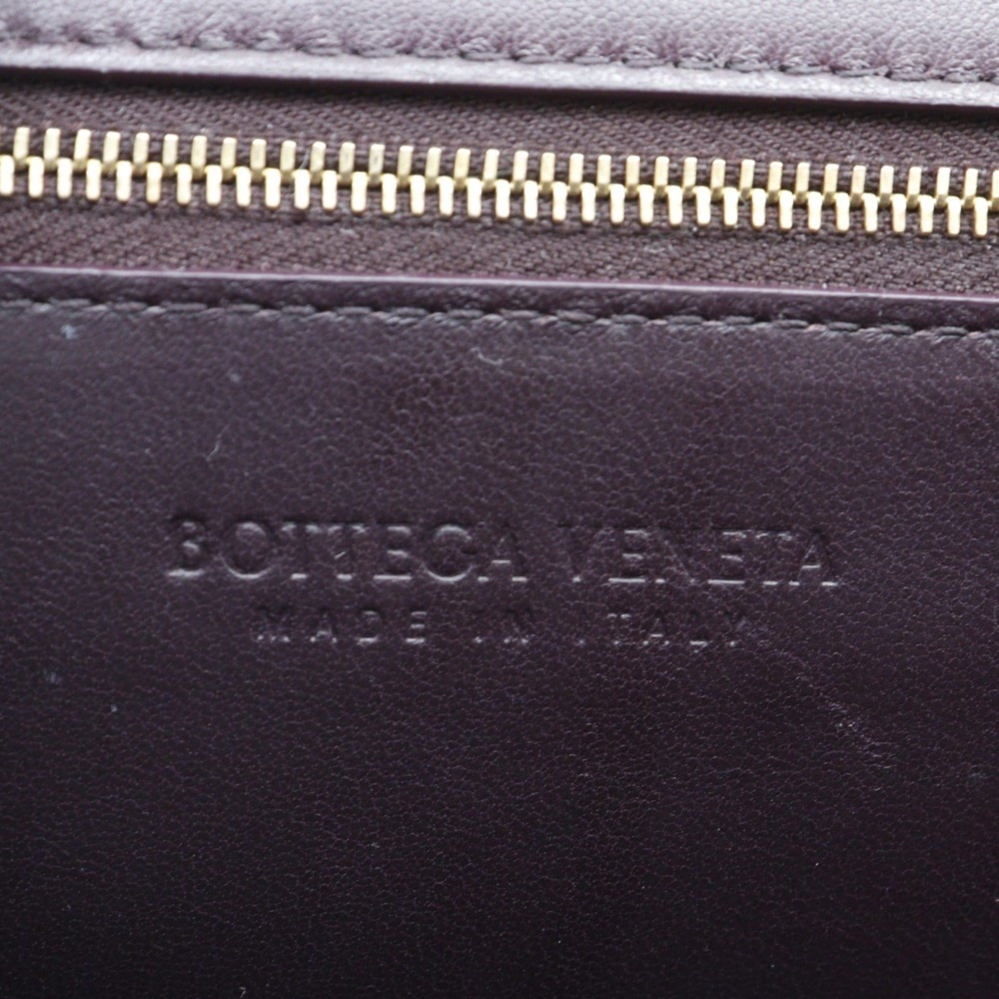 Bottega Veneta Bottega Veneta The Clip Shoulder Bag, Leather, Purple, Flap, Women's Size ONE SIZE - 9 Thumbnail