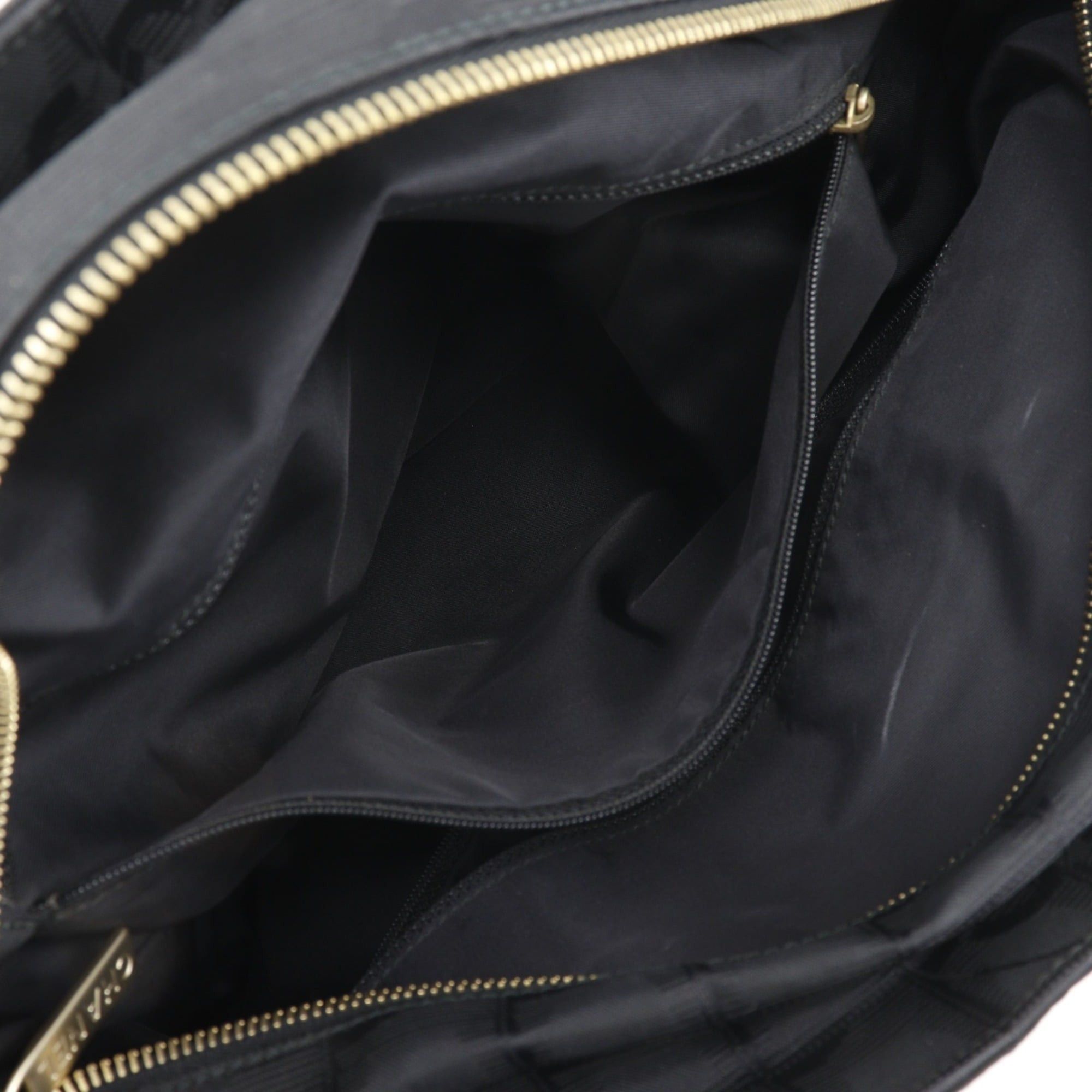 Chanel Chanel New Travel Line Tote GM Bag A15825 Nylon Canvas Black A4 Women's Size ONE SIZE - 8 Thumbnail