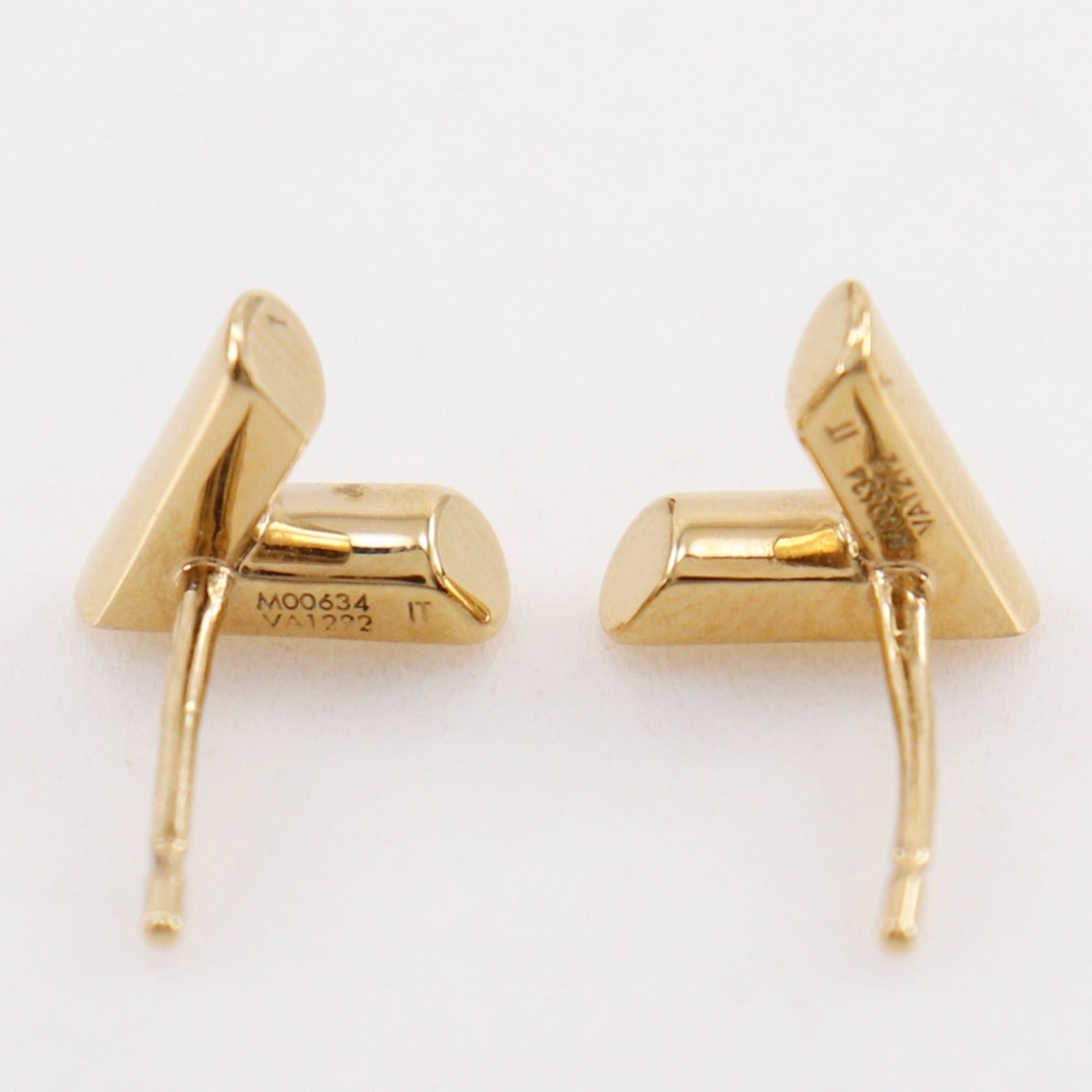 Louis Vuitton Louis Vuitton Essential V Skin Earrings M00634 Gold Plated 2022 Model VA1292 Approx. 5.6g Women's Size ONE SIZE - 4 Thumbnail